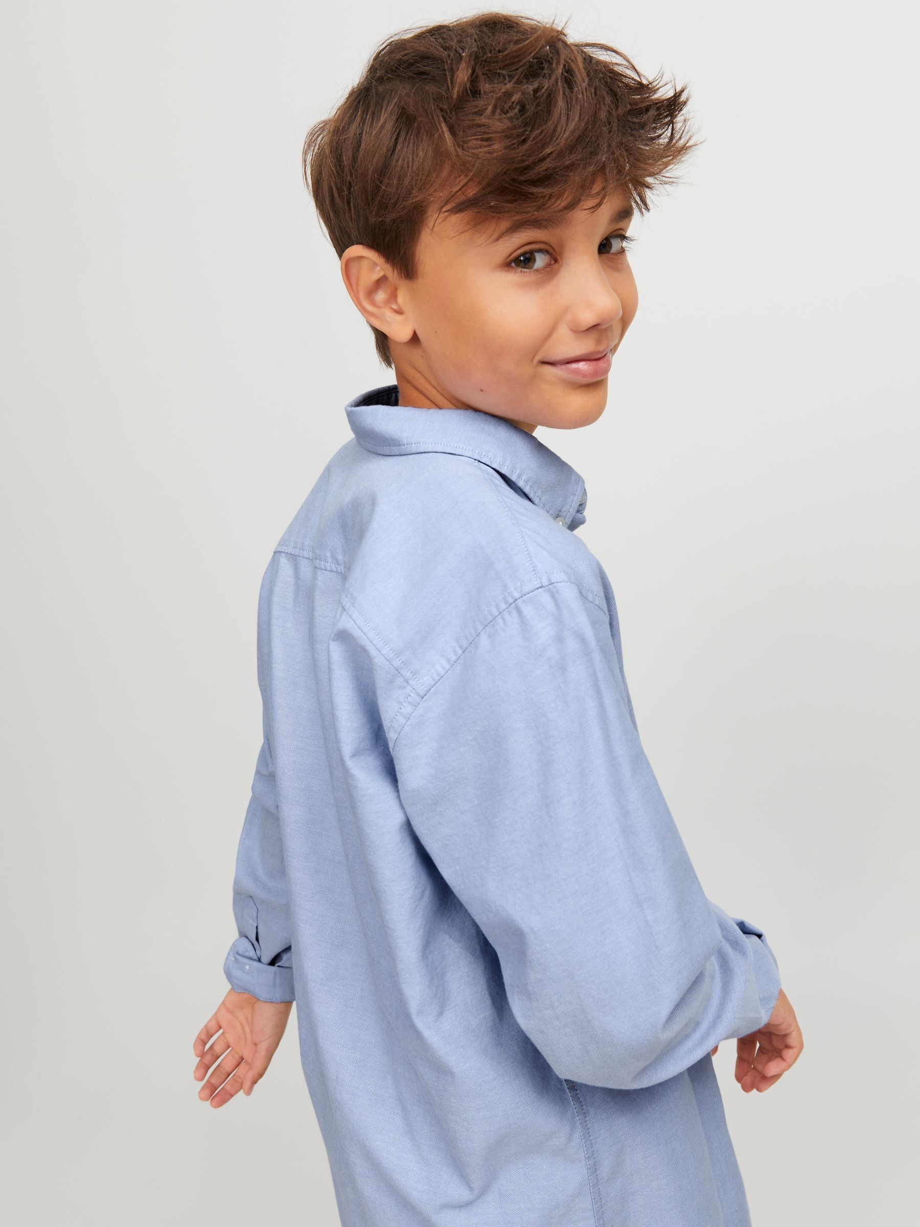 Jack & Jones Junior Langarmhemd »JJEOXFORD SHIRT L/S NOOS JNR«
