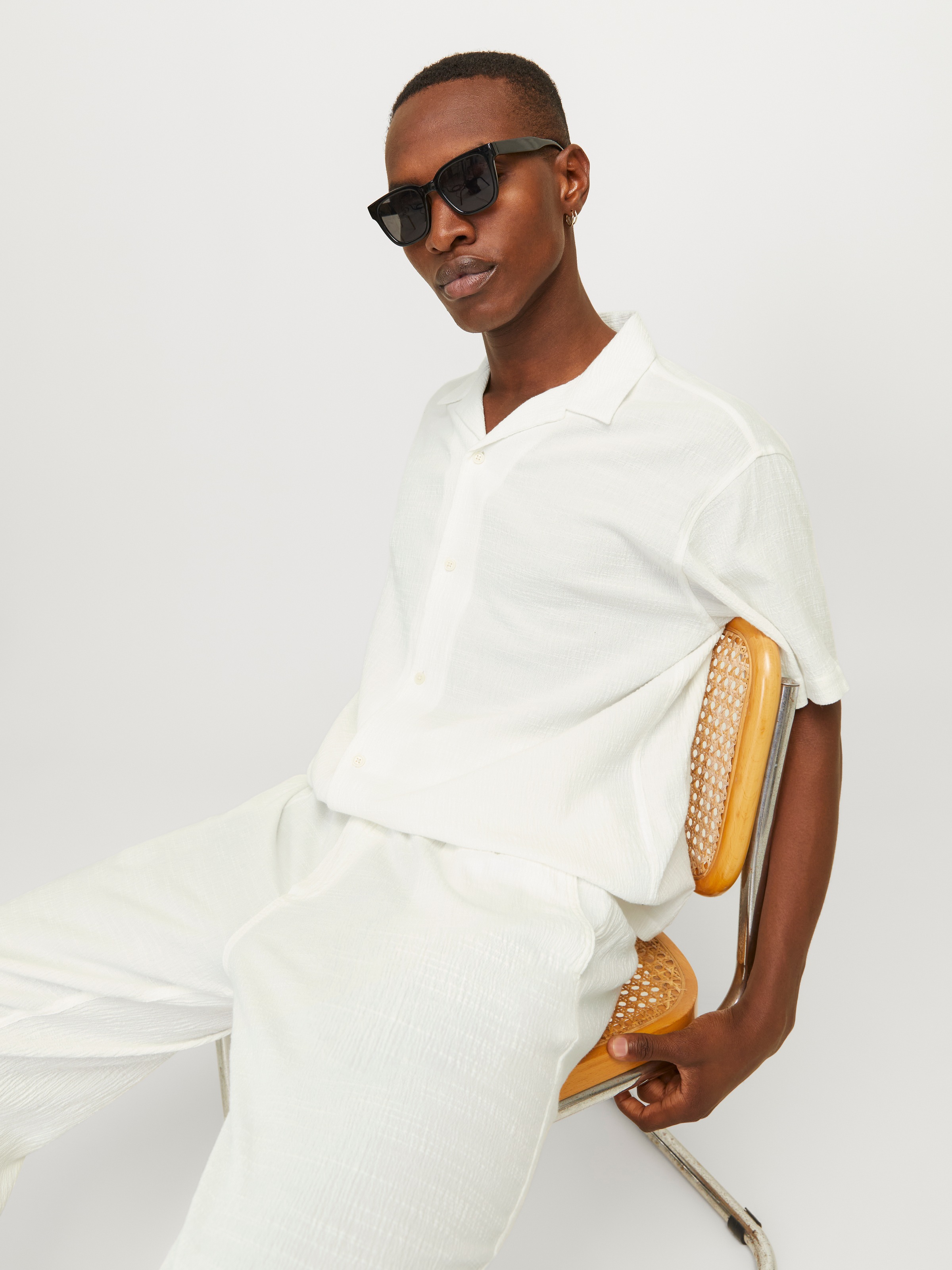 Jack & Jones Kurzarmhemd "JORLUKE CRINKLE RESORT SHIRT SS SN" günstig online kaufen