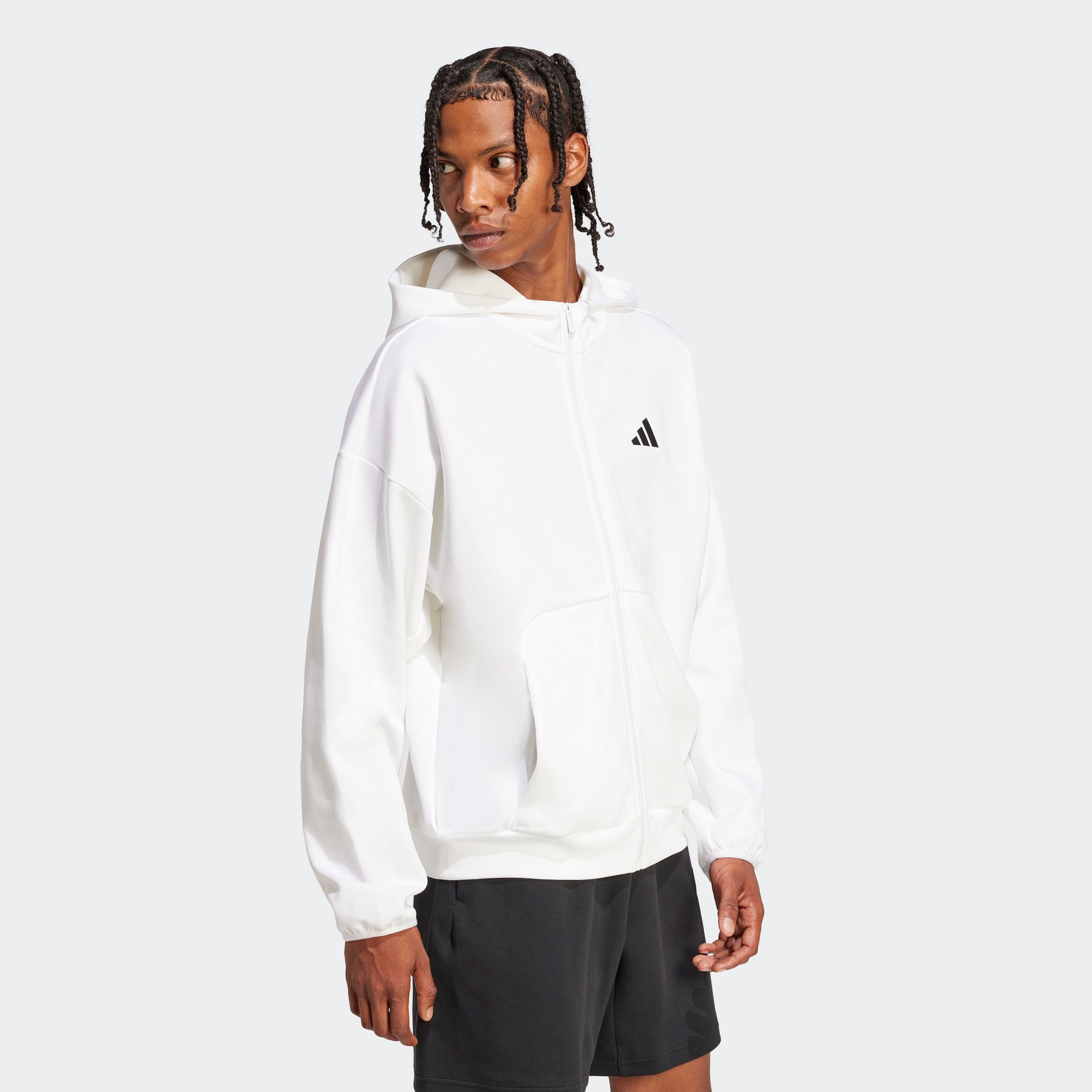 adidas Sportswear Kapuzensweatshirt "M FI SL FZ" günstig online kaufen