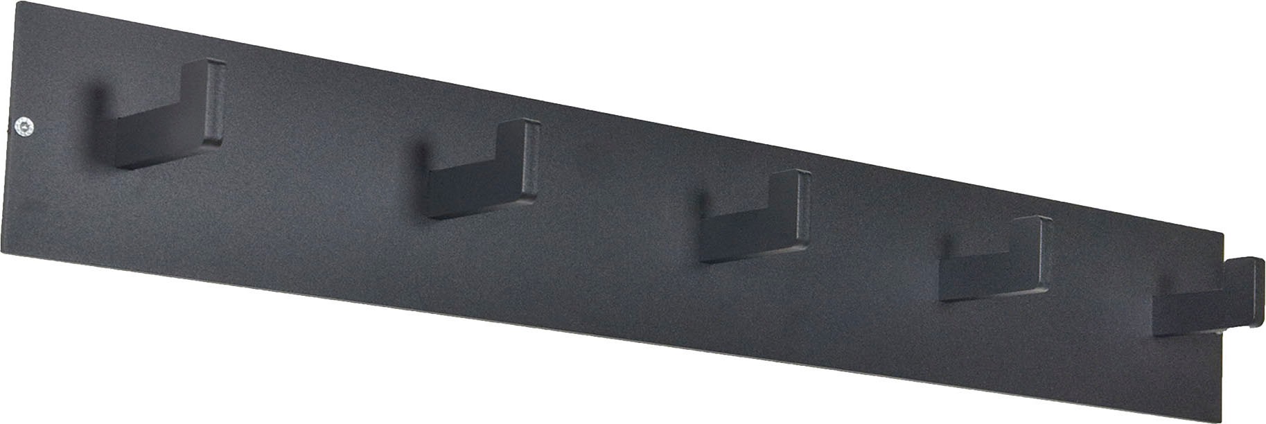 Spinder Design Garderobenhaken »LEATHERMAN 5« Kompakter Garderobenständer aus Stahl mit 5 Haken