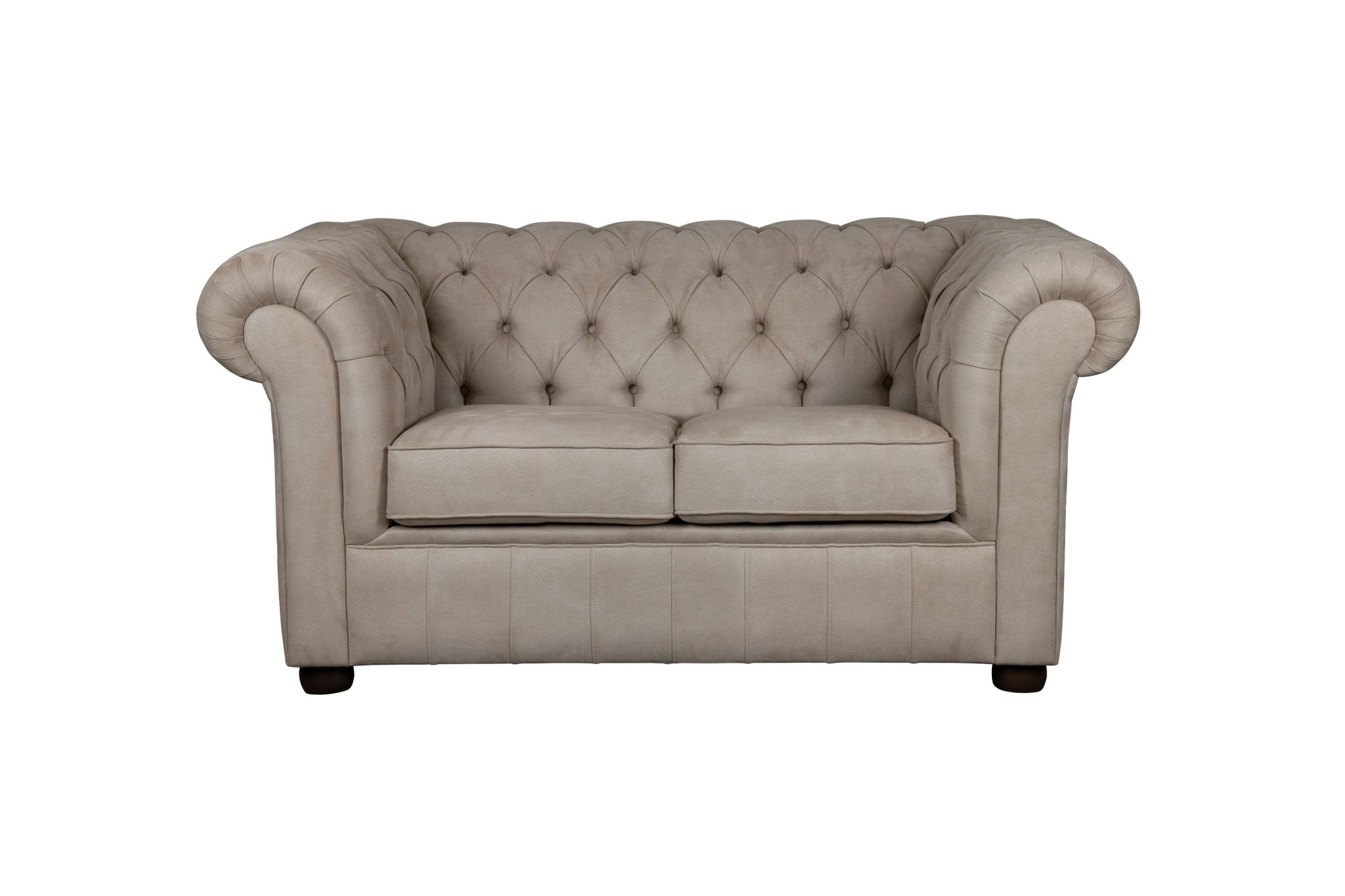 Home affaire 2-Sitzer "CHARENTE, Chesterfield-Sofa, Wellenfederung, Maße: B günstig online kaufen