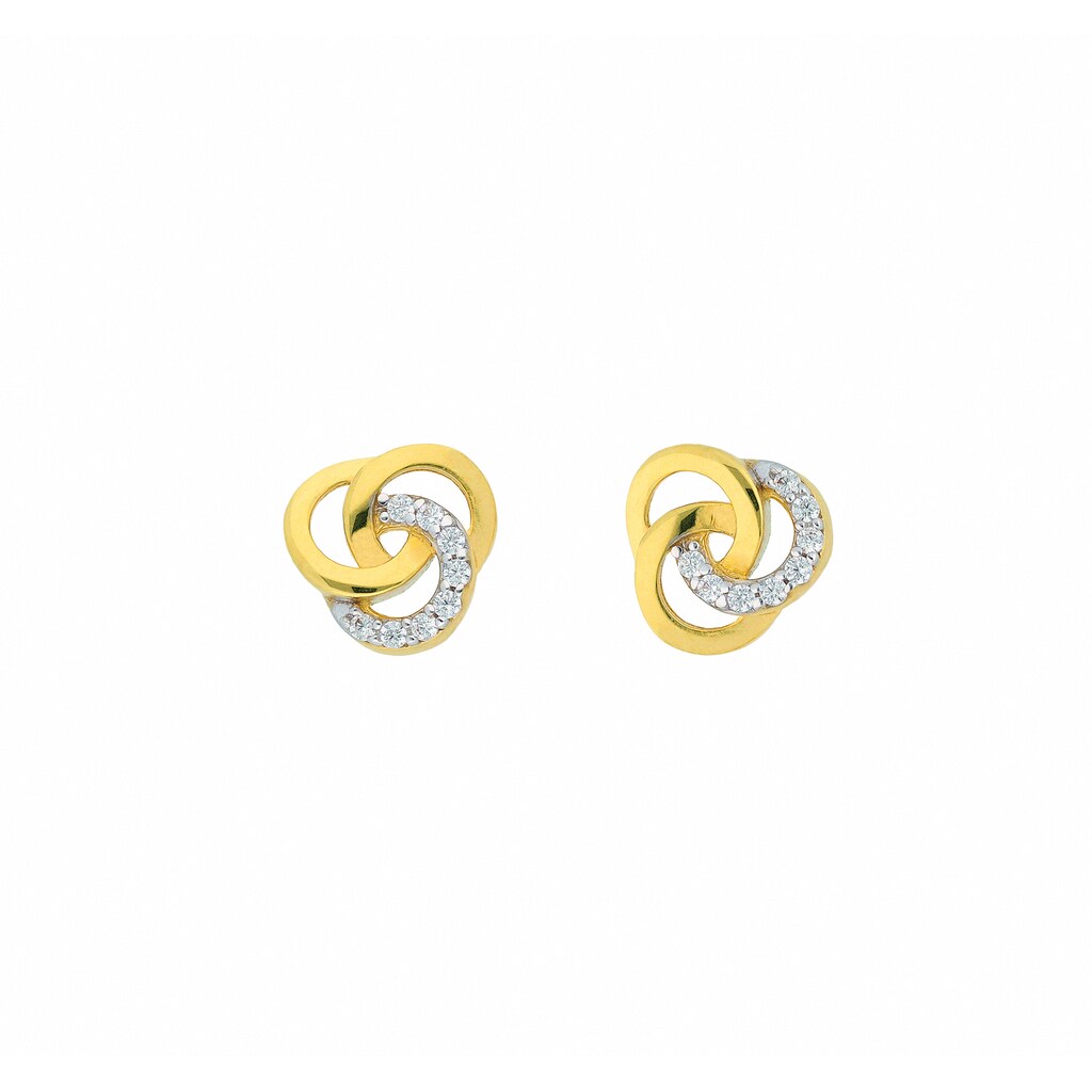 Adelia´s Paar Ohrhänger »Damen Goldschmuck«, Goldschmuck für Damen