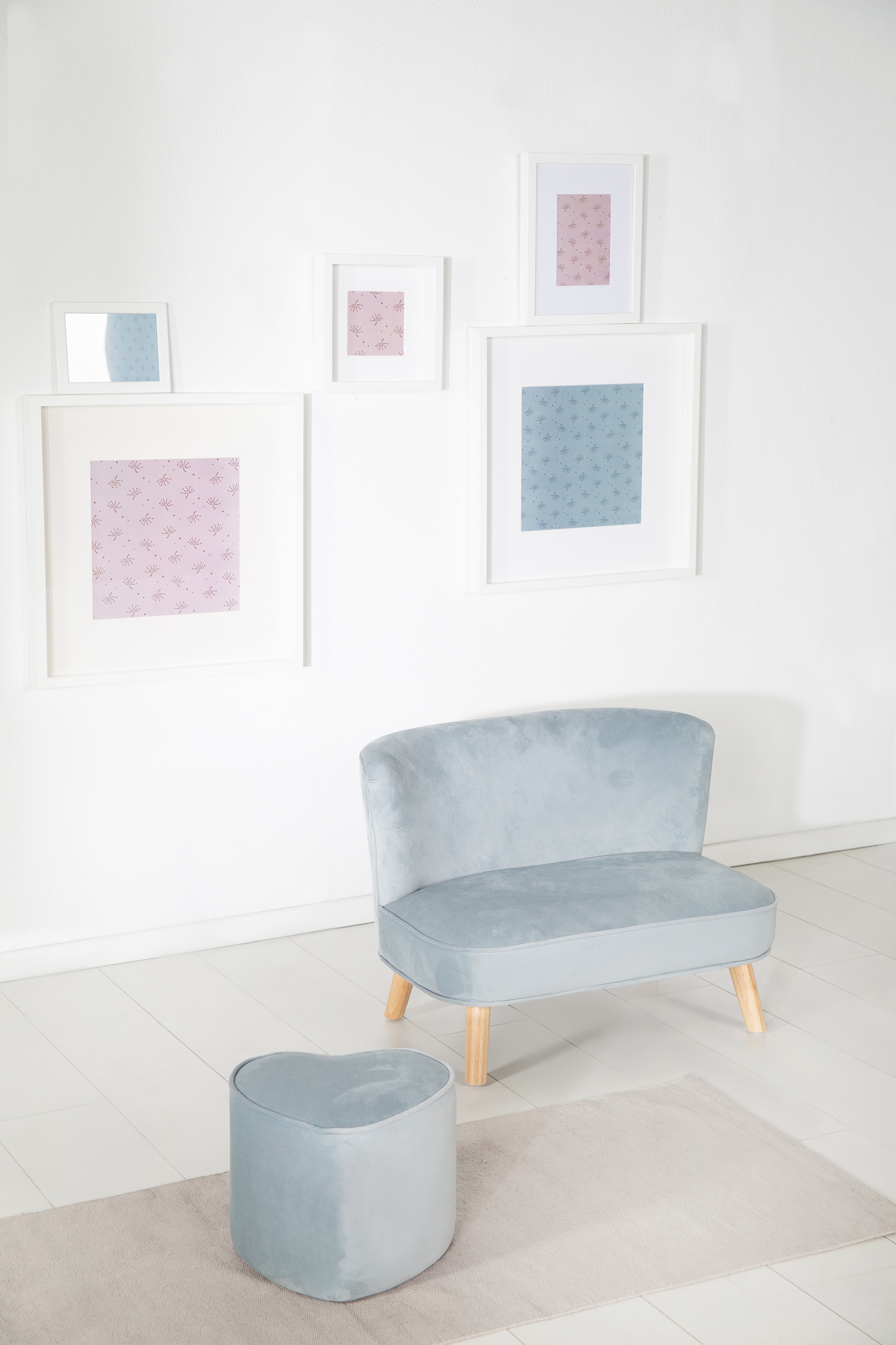 roba® Kinderhocker »Lil Sofa« in Herzform