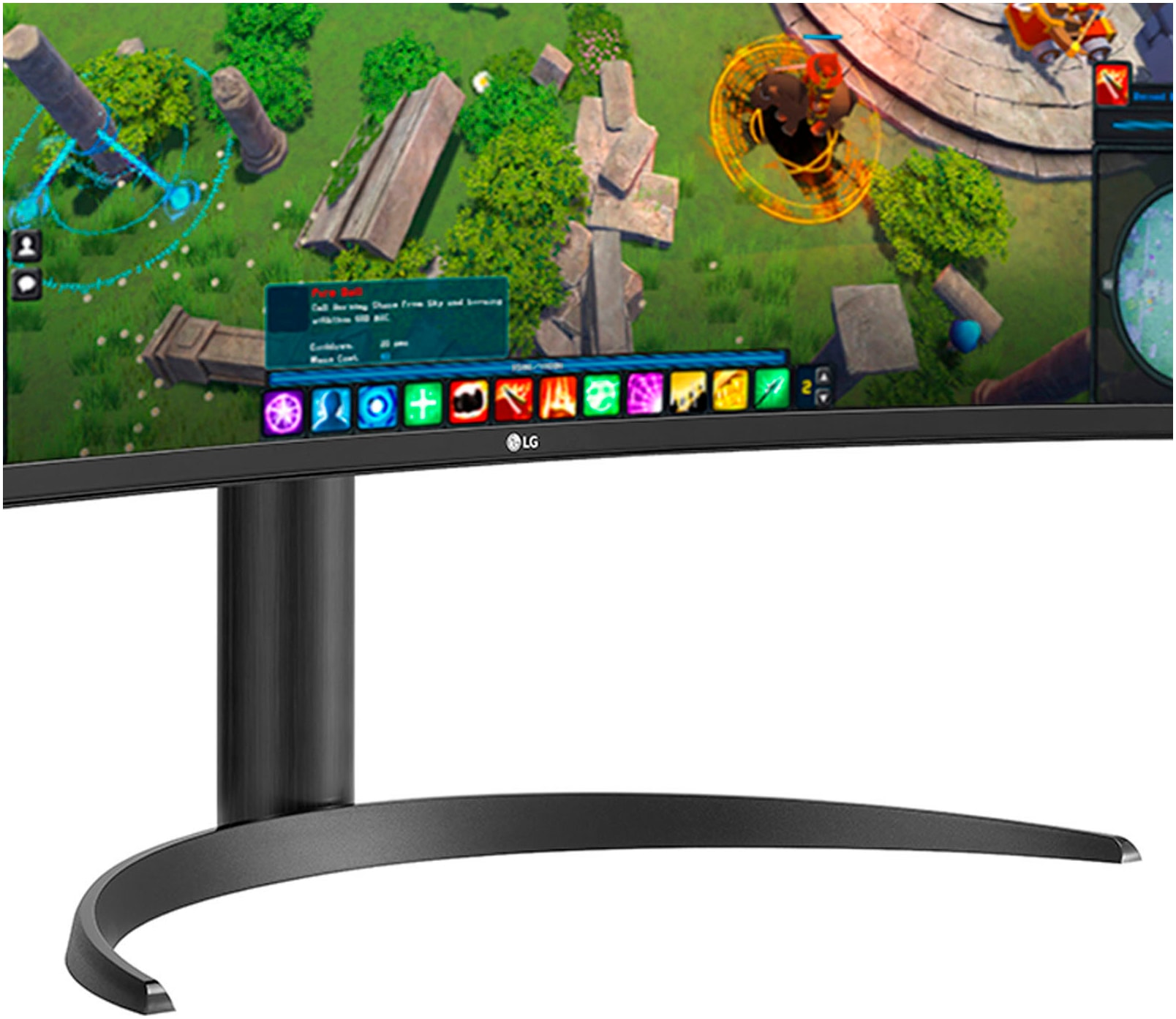 LG Curved-Gaming-LED-Monitor »34WP65CP«, 86 cm/34 Zoll, 3440 x 1440 px, WQHD, 5 ms Reaktionszeit, 160 Hz