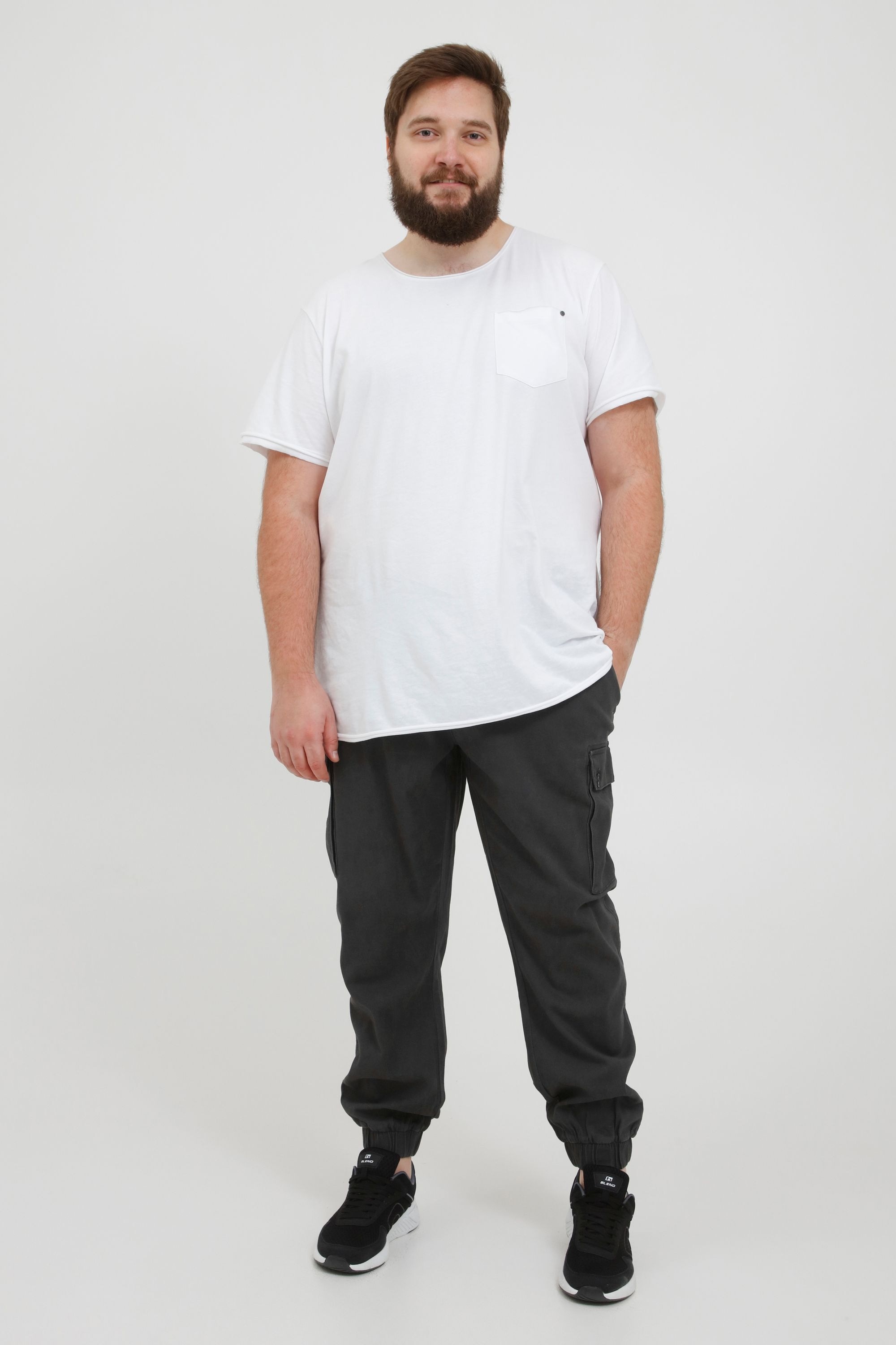 Thumbnail - Blend Cargohose "BHSellini Big & Tall" Klassische Cargohose Regular-Fit in großen Größen