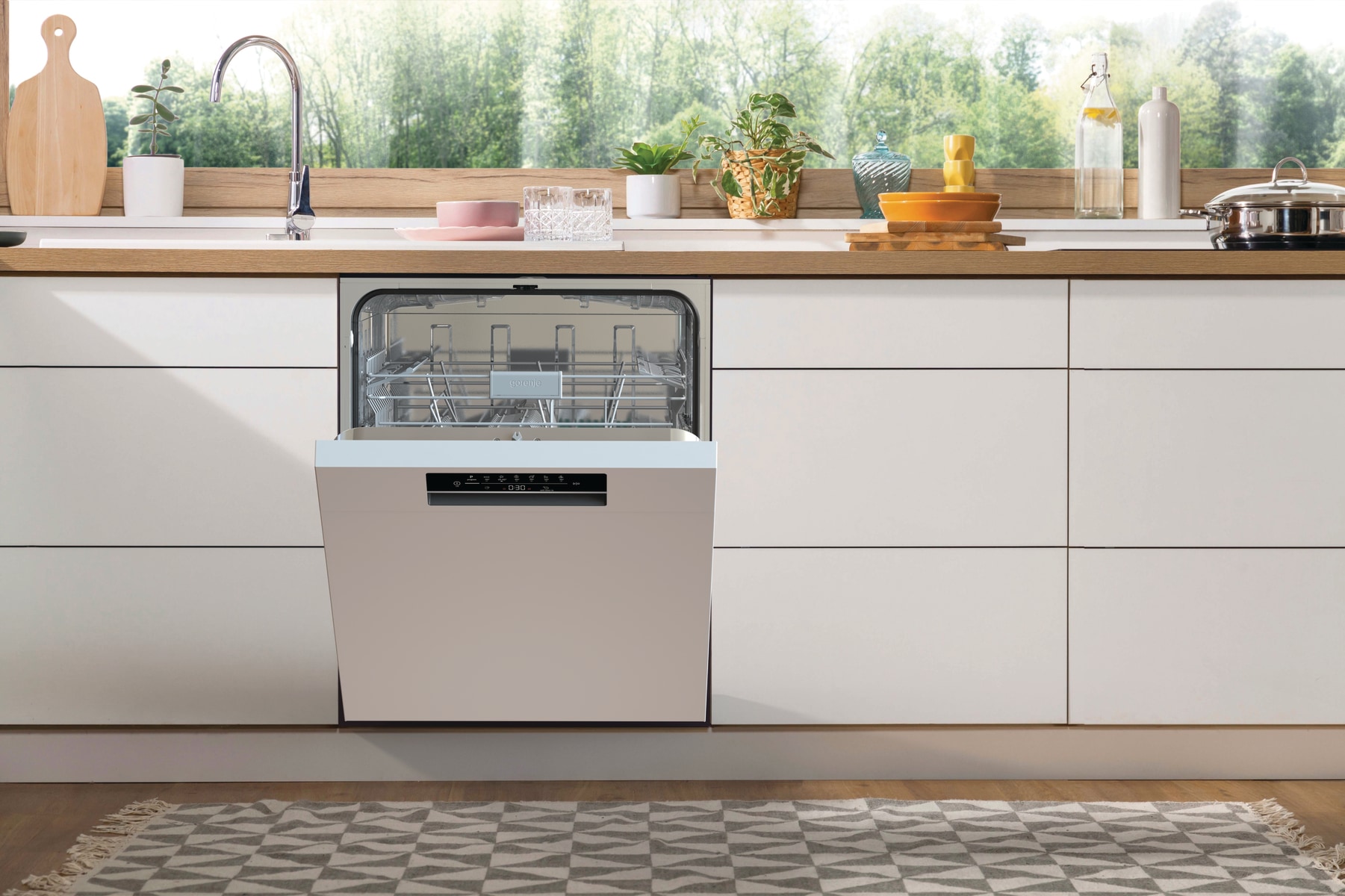 GORENJE Unterbaugeschirrspüler »GU 642 D60«, GU 642 D60W, 9,7 l, 14 Maßgedecke