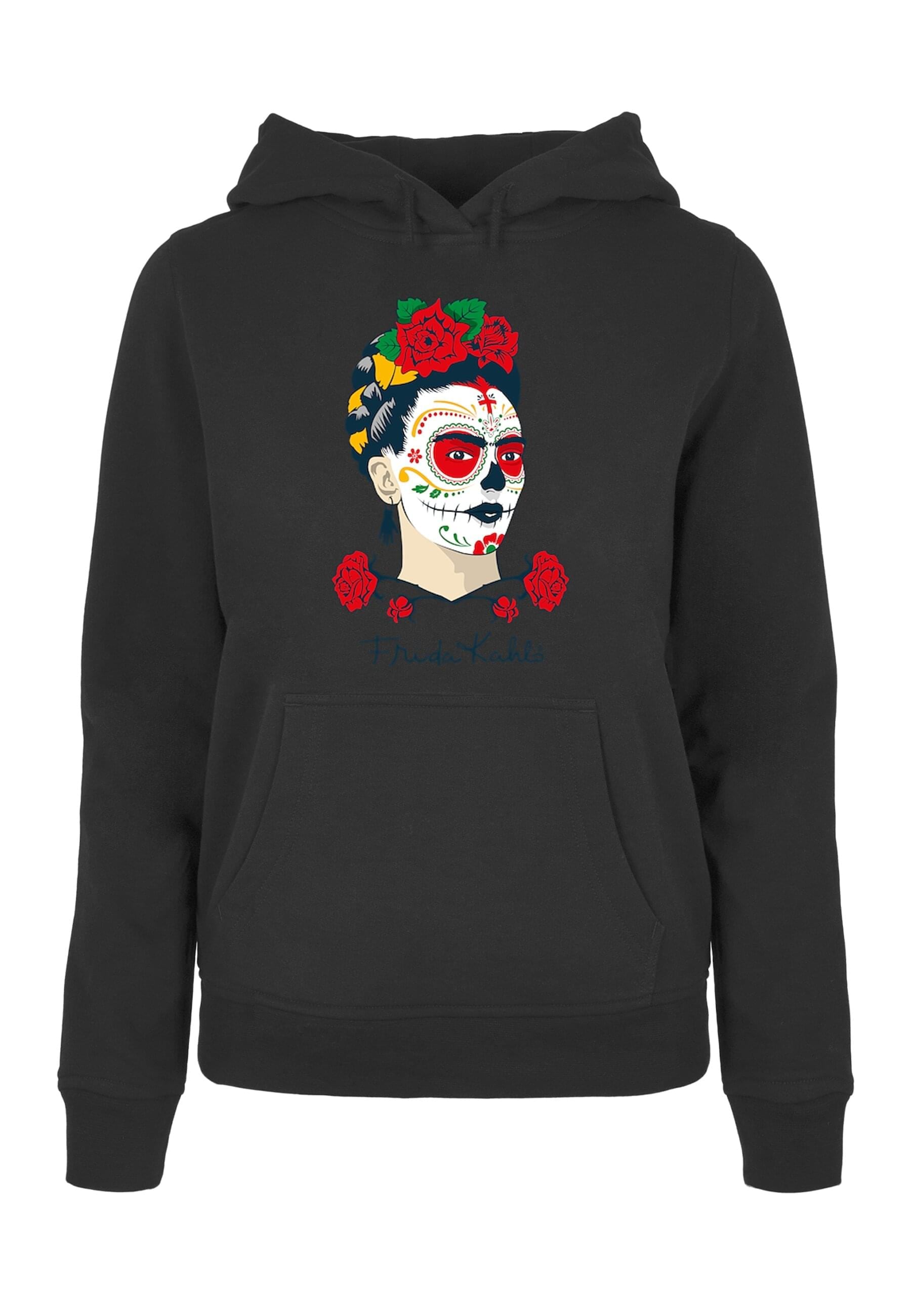 Merchcode Kapuzenpullover "Merchcode Damen Ladies Frida Kahlo - Dia de los günstig online kaufen