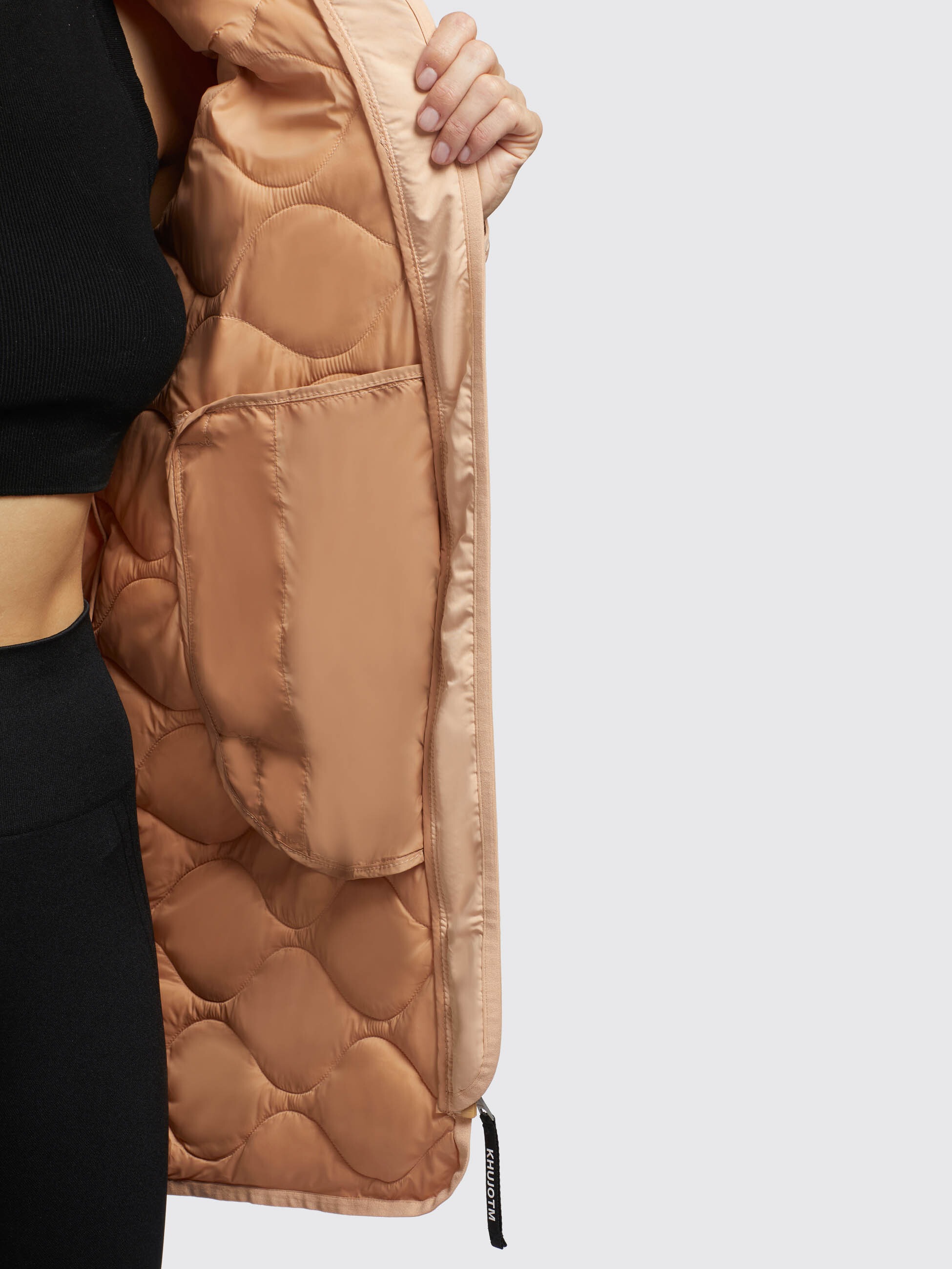 khujo Steppjacke »AREZ«, ohne Kapuze