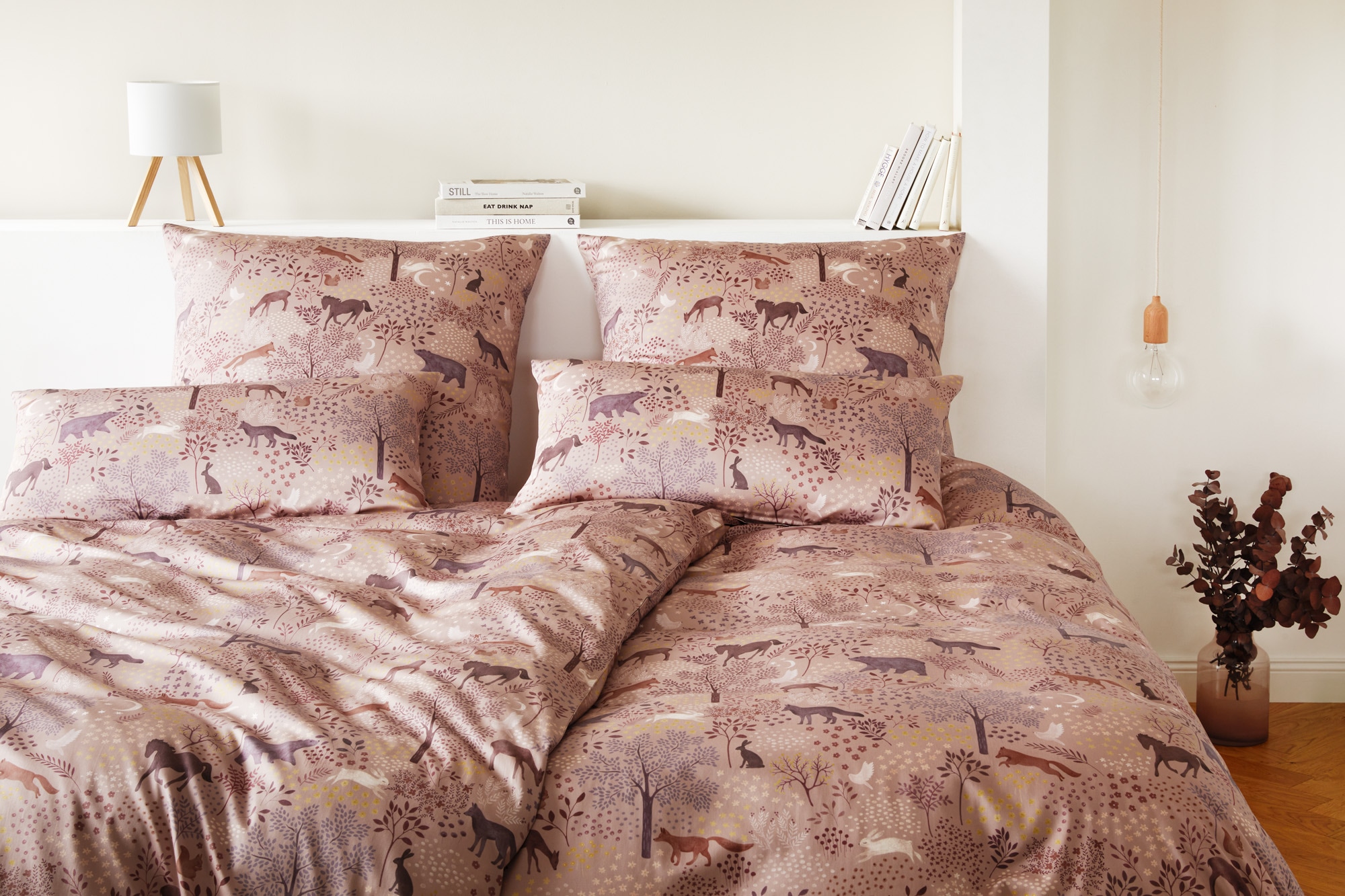 Elegante Bettwäsche "Dreamland" 2 Stk. tlg. angenehmes Hautgefühl günstig online kaufen