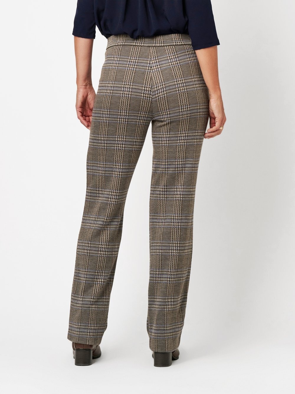 Relaxed Palazzohose »Scarlet Wide«  mit Karomuster