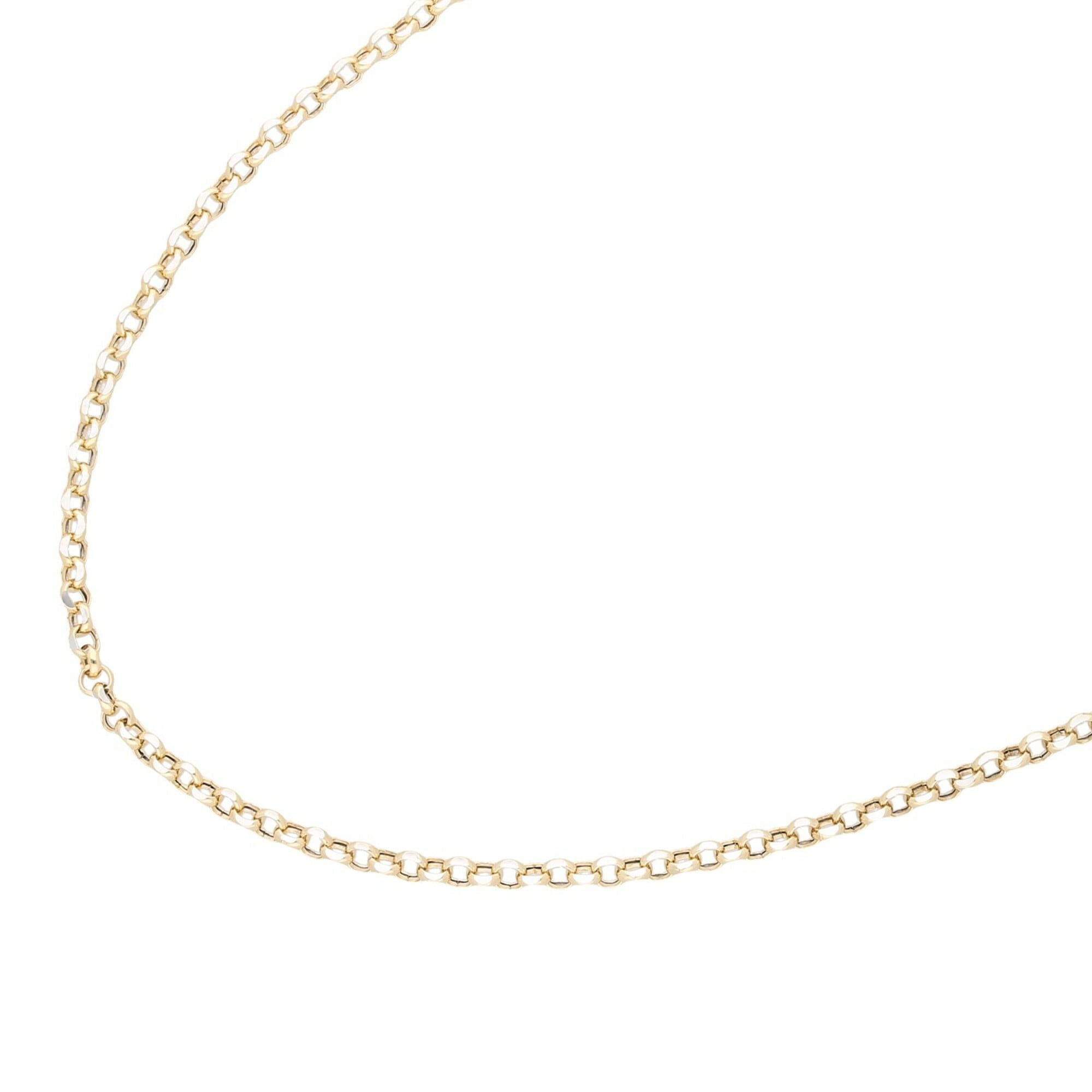 Luigi Merano Kette ohne Anhänger »diamantiert glanz Gold 375«