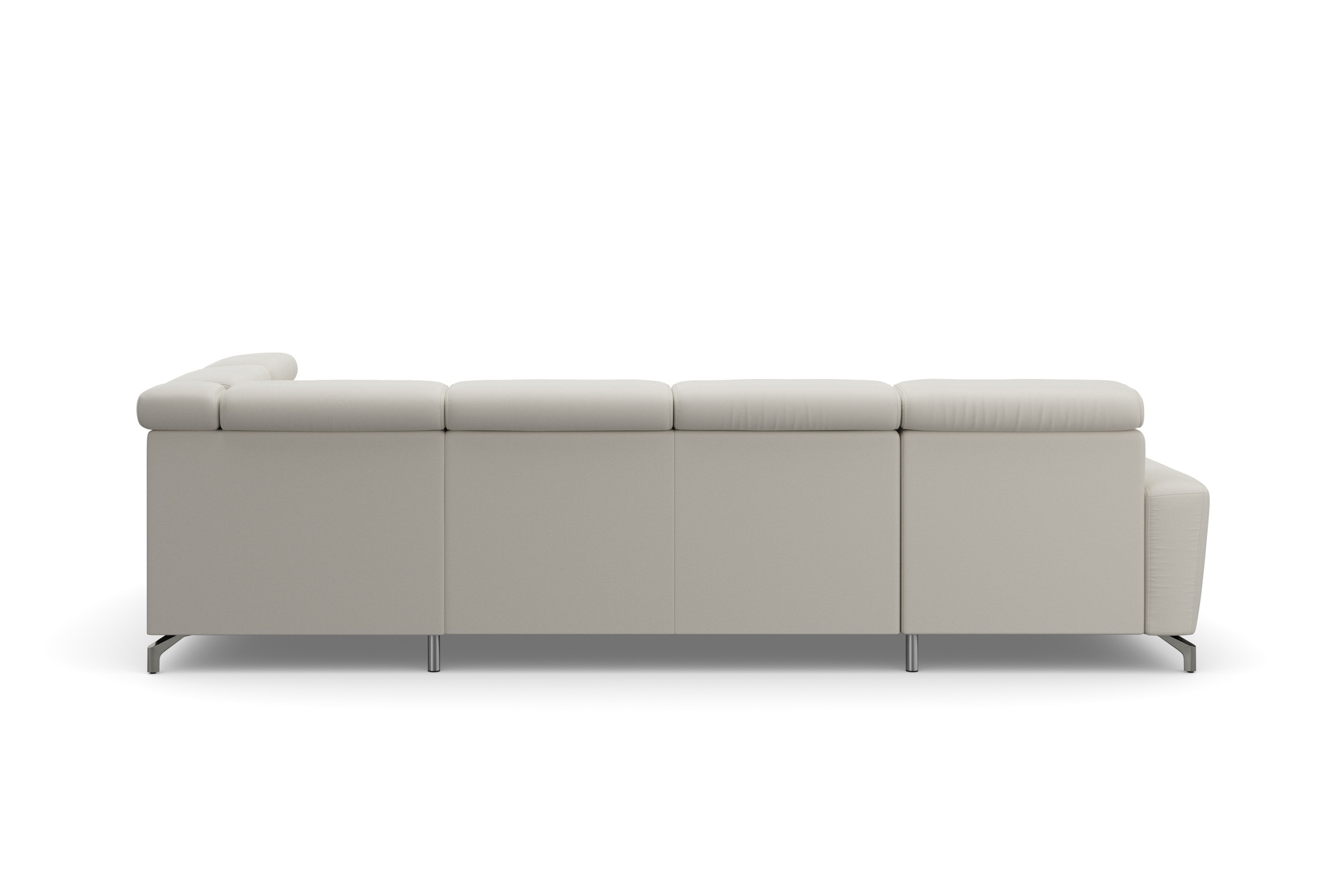 sit&more Wohnlandschaft »Scarlett U-Form«, inklusive Kopfteilverstellung, wahlweise mit Bettfunktion, Bettkasten