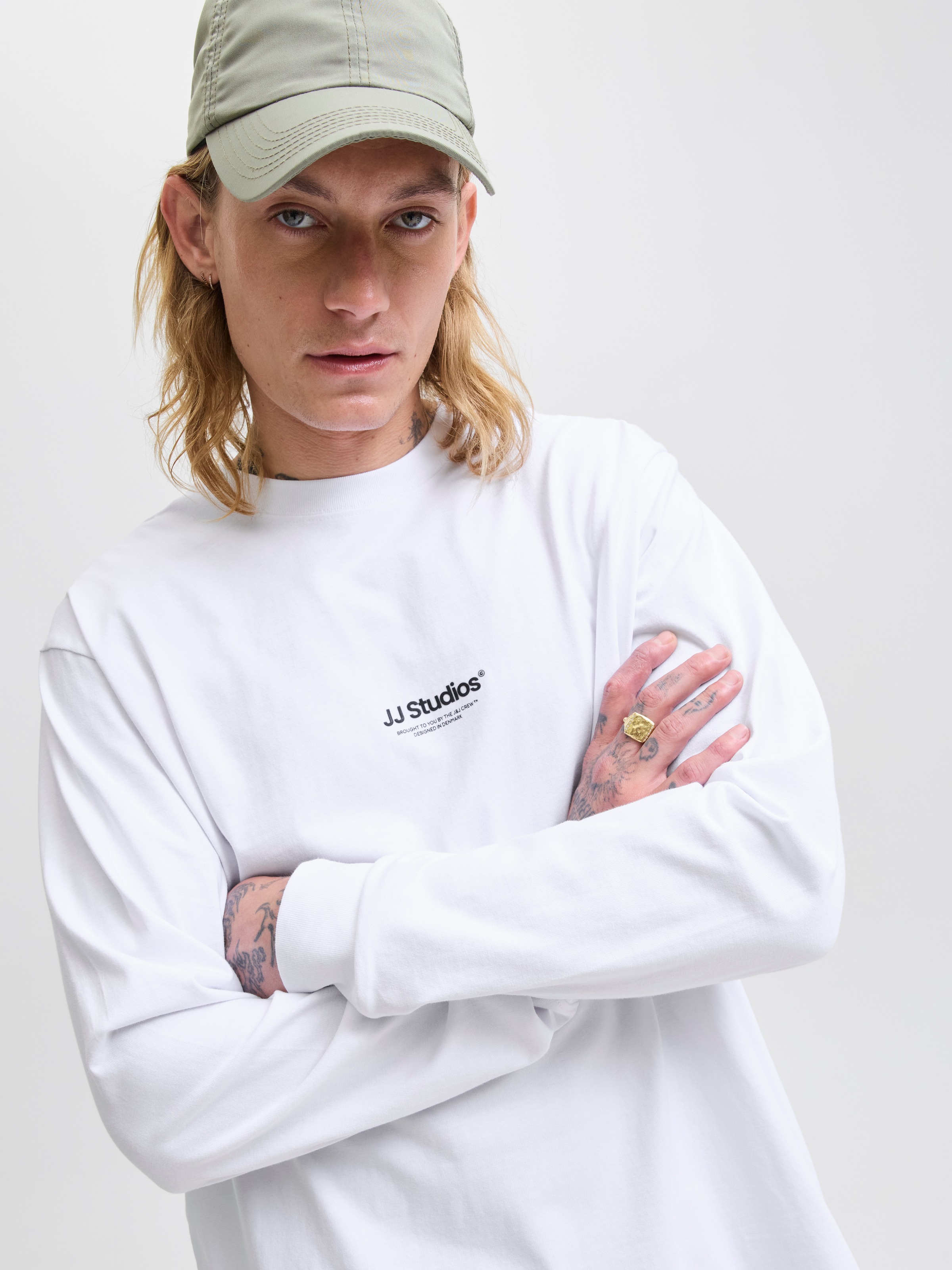 Jack & Jones Langarmshirt "JJESOHO TEE LS CREW NECK NOOS" günstig online kaufen