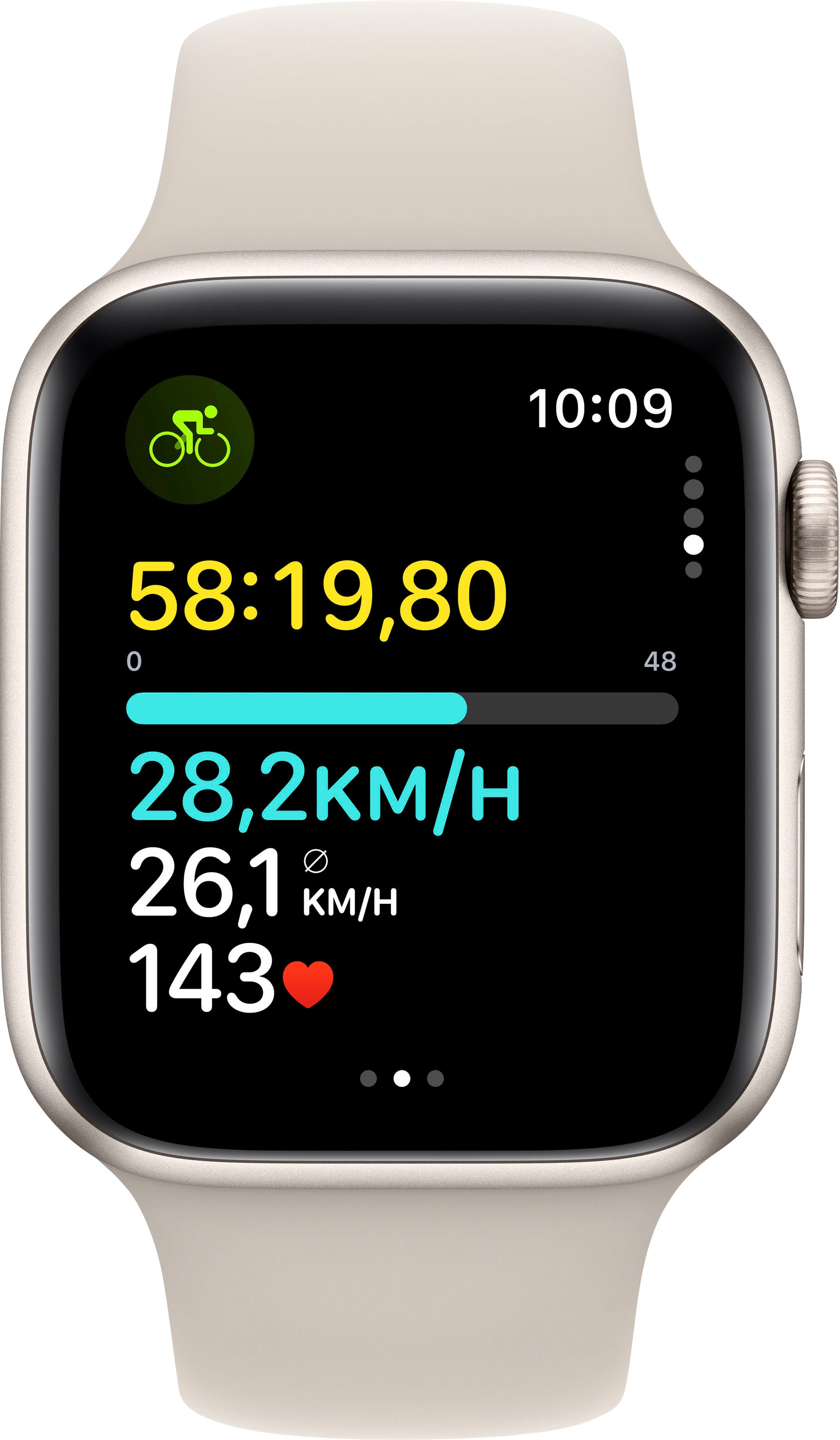BAUR »Watch Smartwatch GPS Aluminium S/M« + Apple 44 | Cellular SE mm