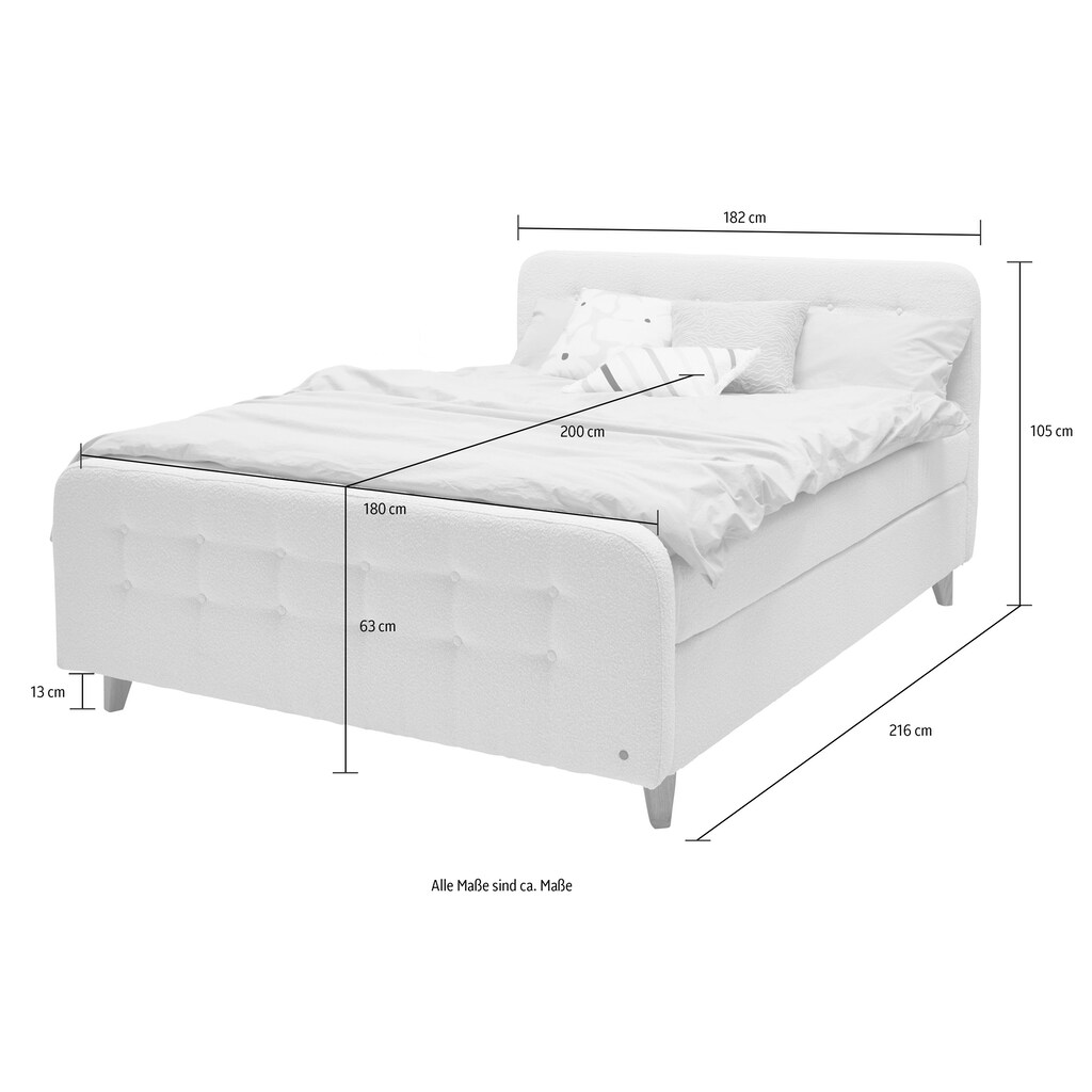 TOM TAILOR HOME Boxspringbett »NORDIC BOX«