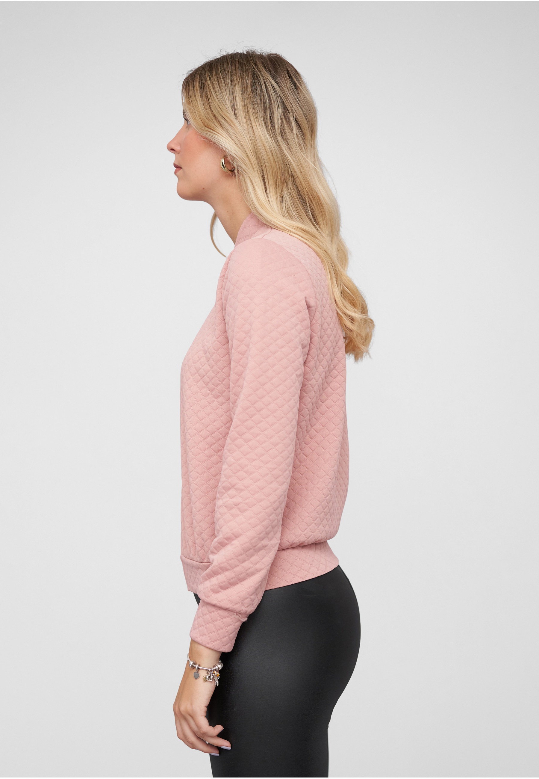 CLOUD 5IVE Bomberjacke »CLOUD 5IVE Blouson with Diamond Stitch« 1 Stk. tlg. ohne Kapuze