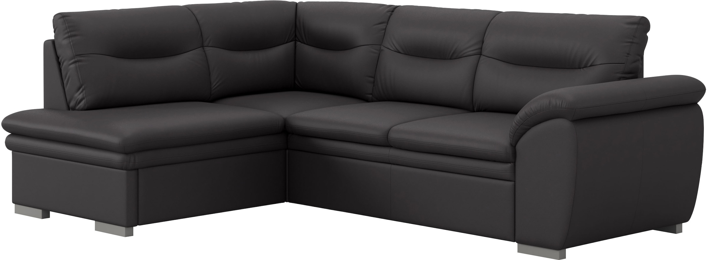 COTTA Ecksofa »Leandra L-Form«, wahlweise mit Bettfunktion & Bettkasten