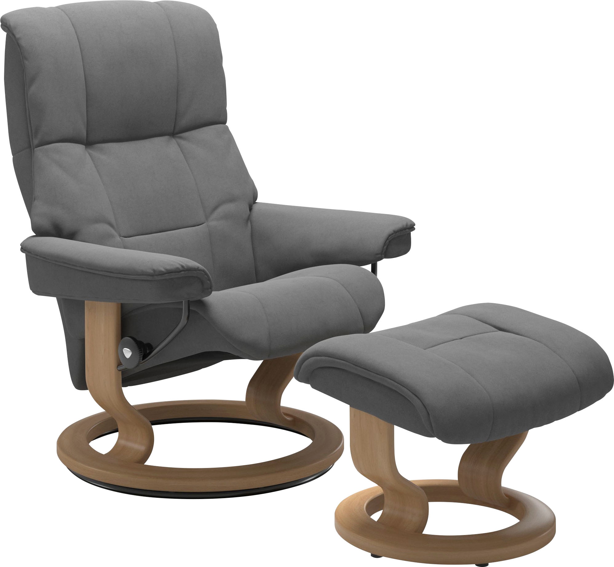 Stressless Relaxsessel "Mayfair" mit Classic Base, Größe S, M & L, Gestell Eiche, in 3 Bezugsqualitäten lieferbar