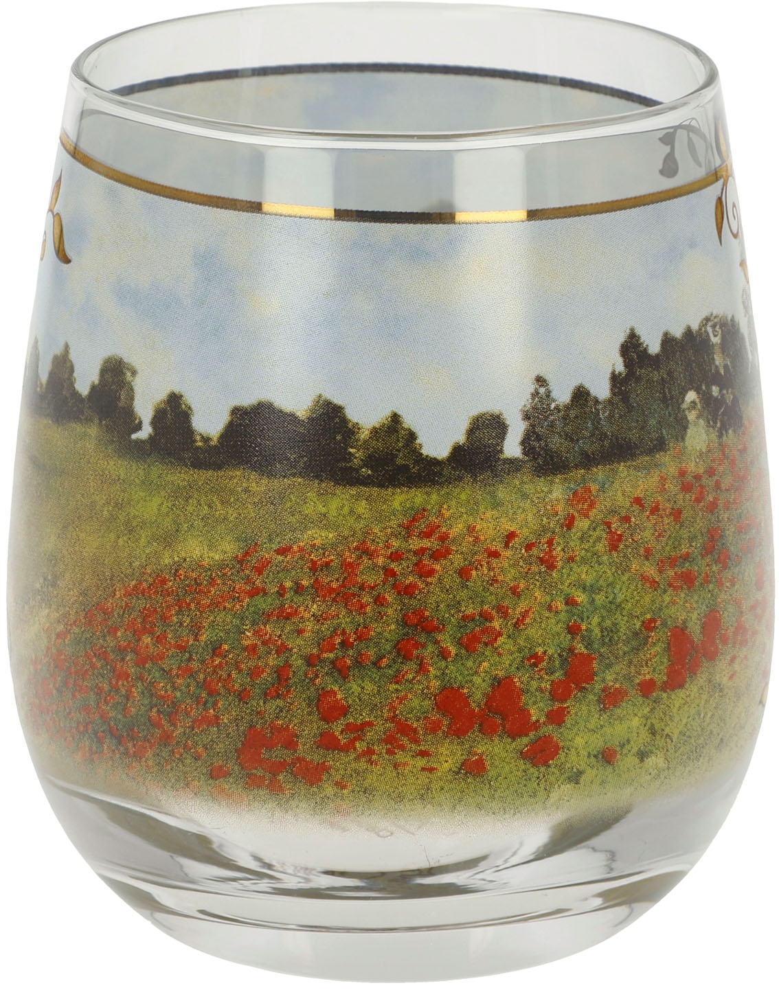 Thumbnail - Goebel Windlicht "Windlicht Claude Monet- Mohnfeld"