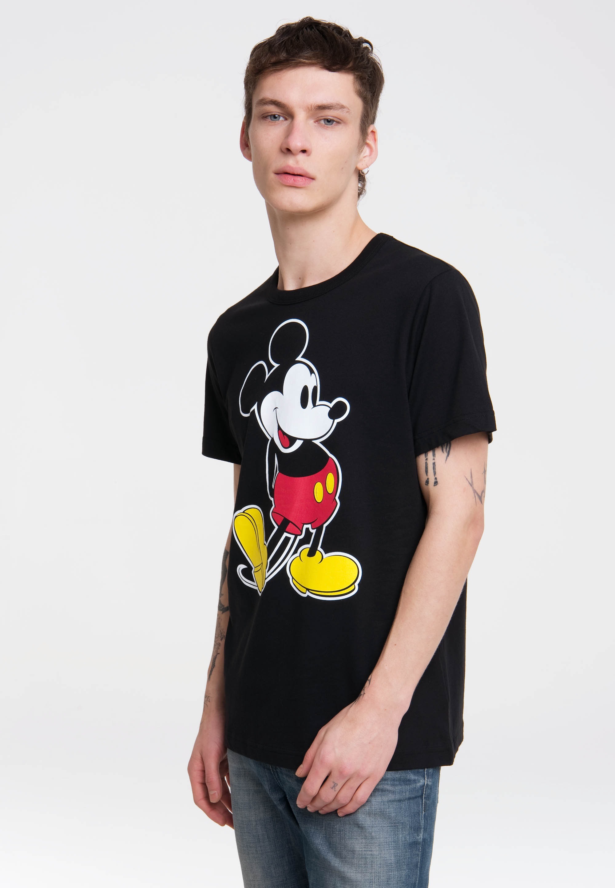 LOGOSHIRT T-Shirt »Disney«, im BAUR ▷ lizenziertem | kaufen Originaldesign