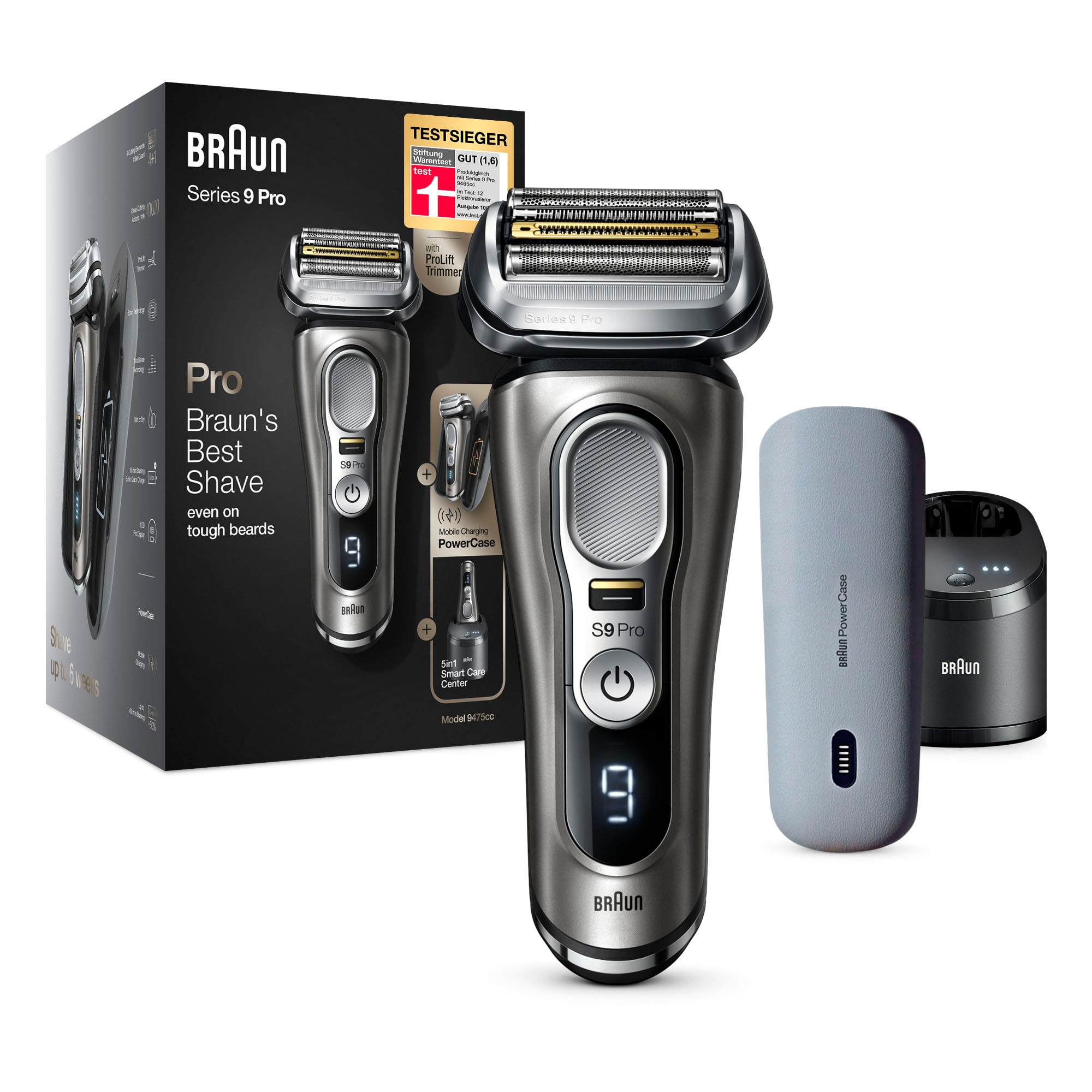 Philips Elektrorasierer »Series 9000 Prestige SP9883/36«, Reinigungsstation,  2 St. Aufsätze, Etui, mit SkinIQ Technologie günstig kaufen | BAUR