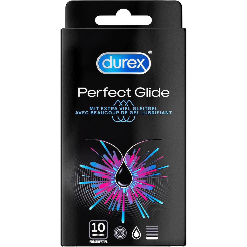 durex Kondome »Perfect Glide«, (Packung, 10 St.)