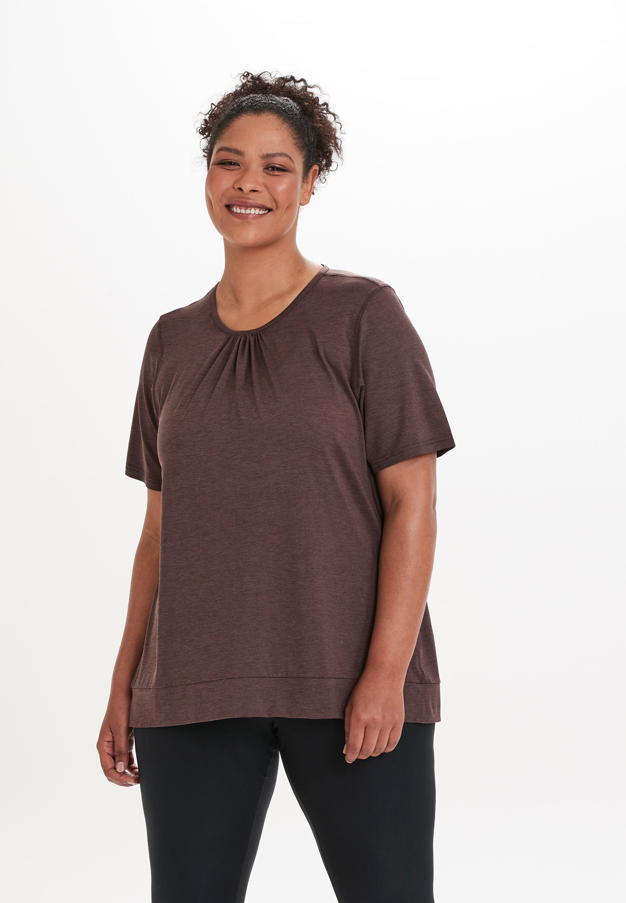 Q by Endurance Funktionsshirt "BREE MELANGE" 1 Stk. tlg. mit QUICK DRY-Tech günstig online kaufen