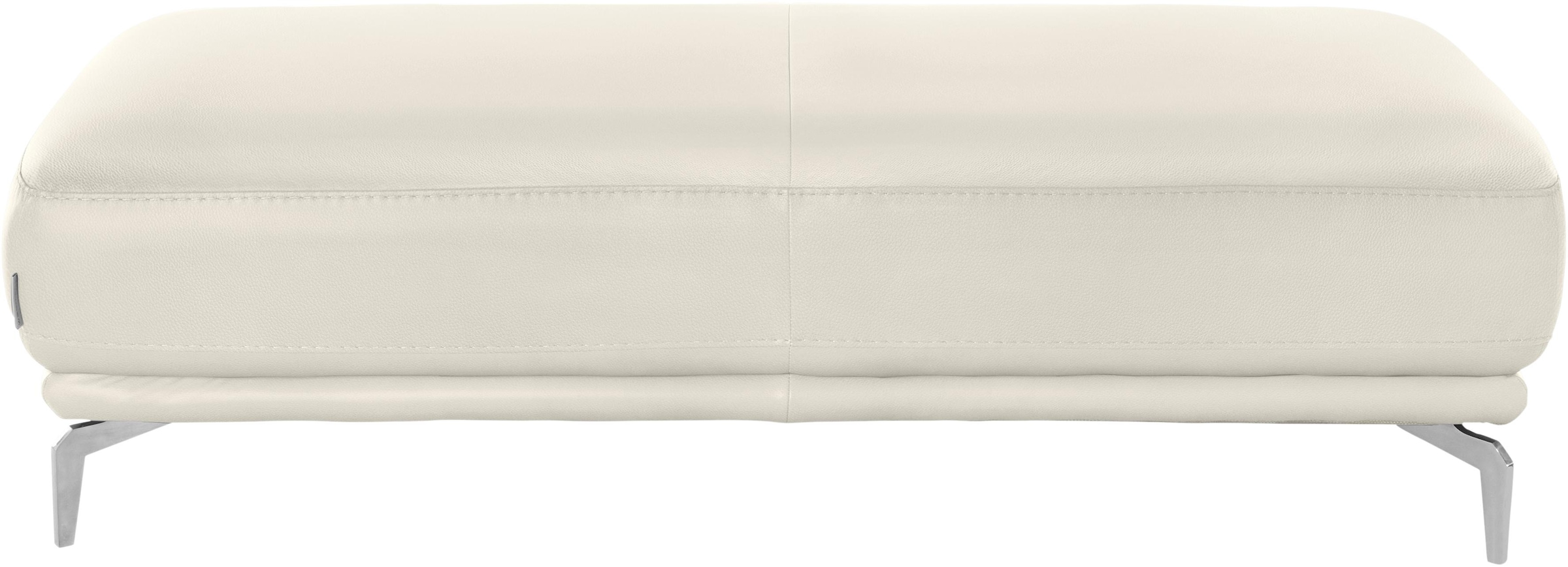 W.SCHILLIG Hocker »montanaa«, mit Metallfüßen in Chrom glänzend, Breite 141 cm