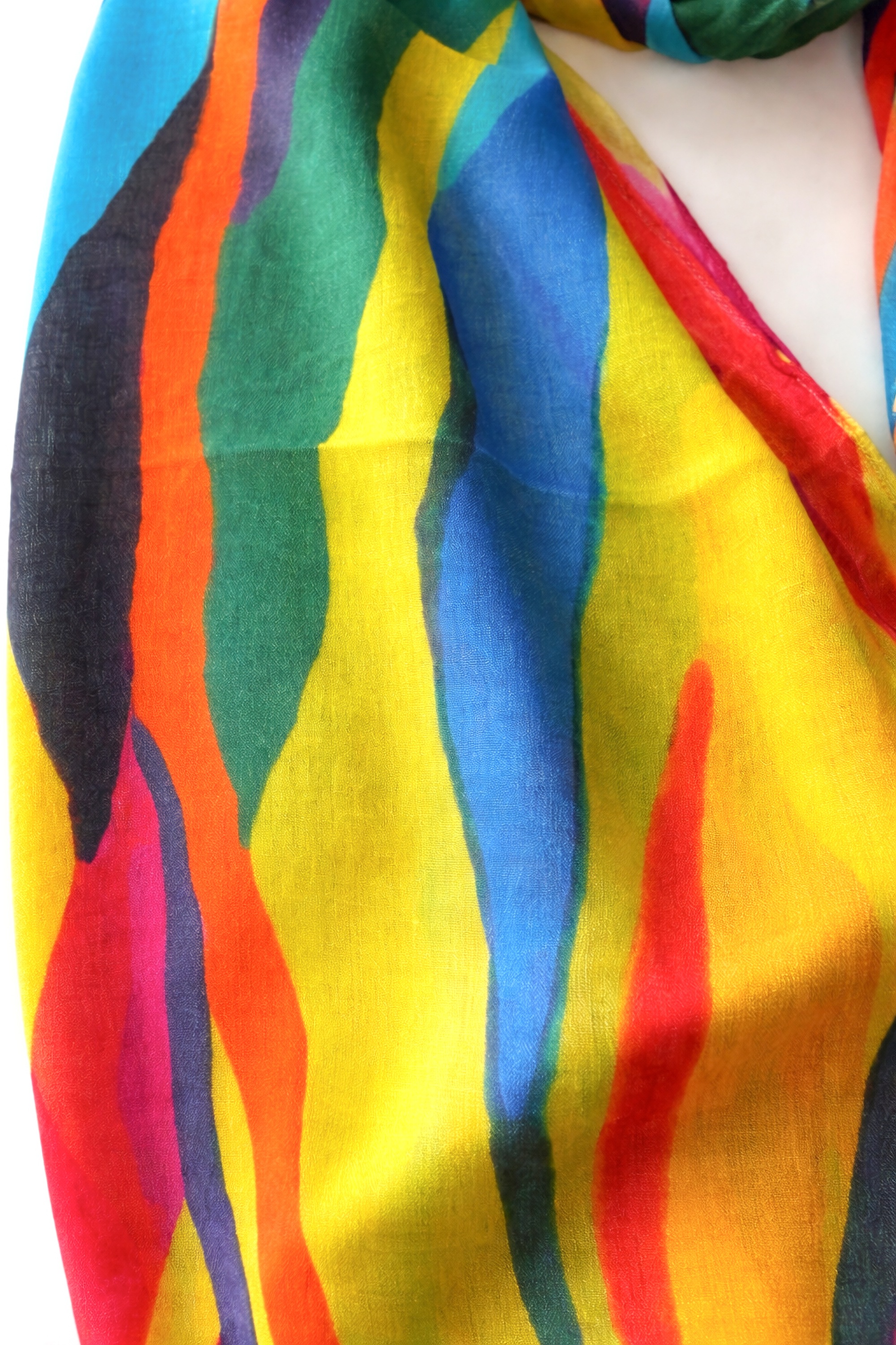 COLLEZIONE ALESSANDRO Modeschal »Mehrfarbig« 1 Stk. aus softem Naturstoff, multifarben