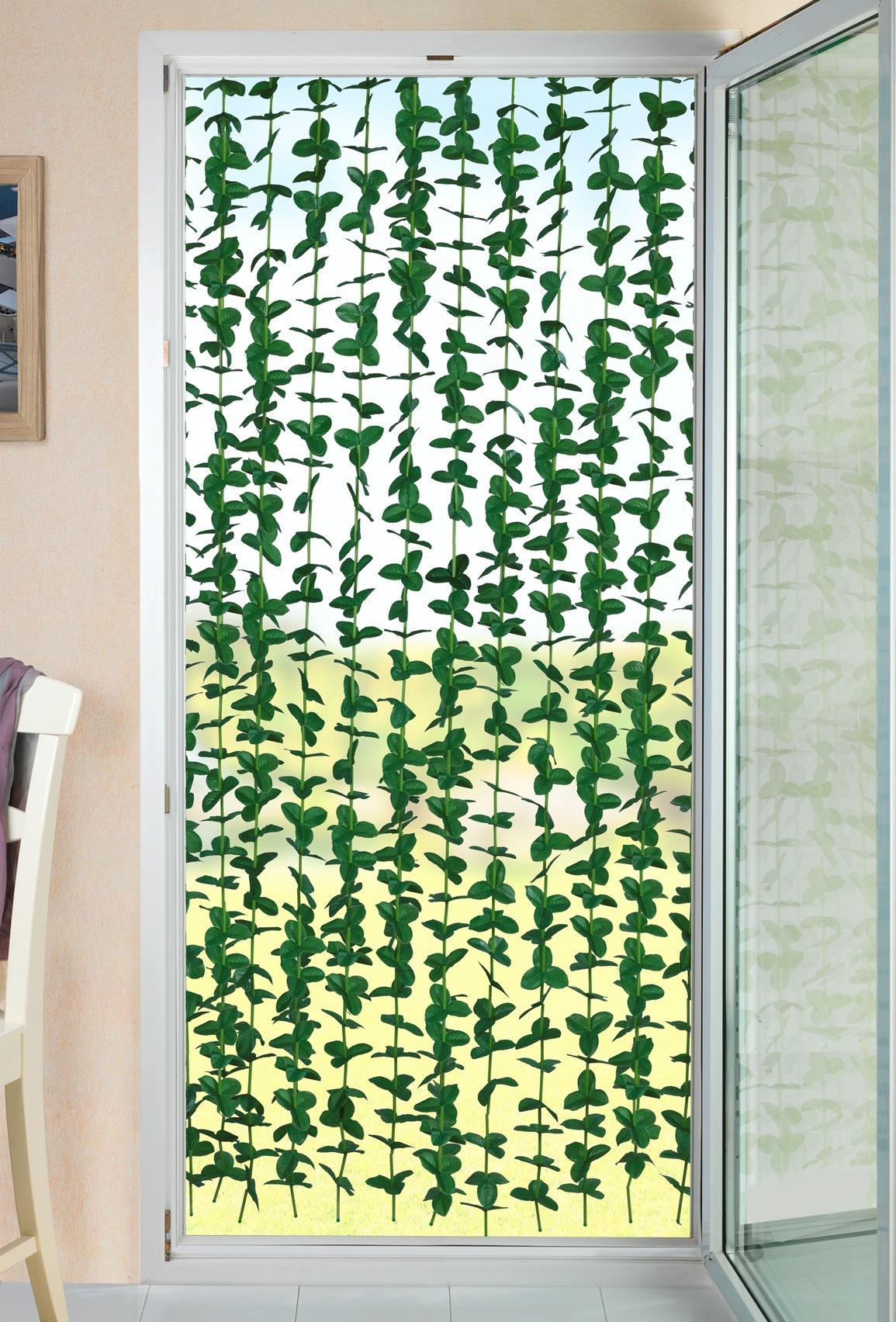 WENKO Türvorhang, (1 St.), BxH: 90x190 cm grün Türvorhang Gardinen Vorhänge