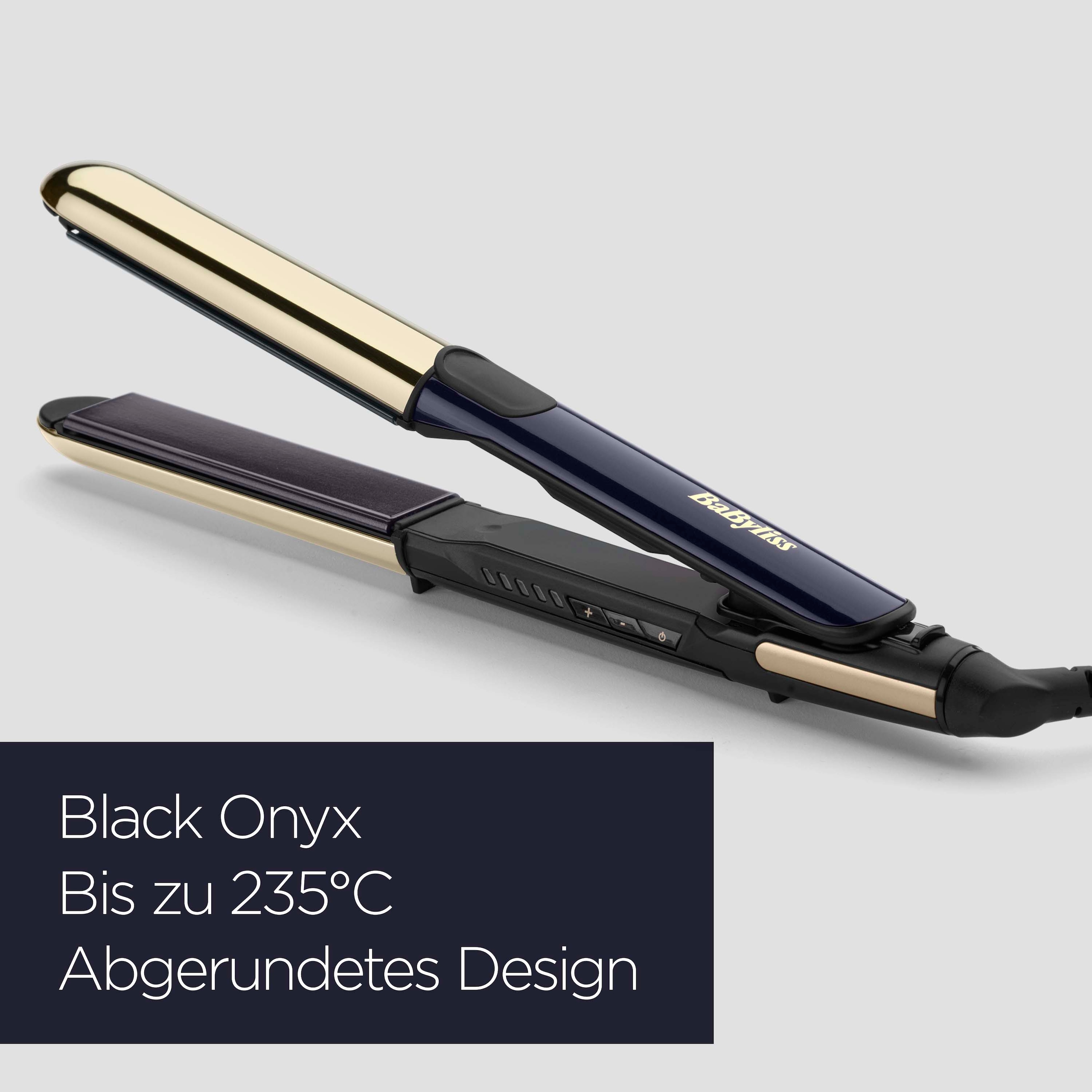 BaByliss Glätteisen »Black Onyx Glätteisen«, mit Advanced Ceramics™-Heizsystem und Ionen-Technologie