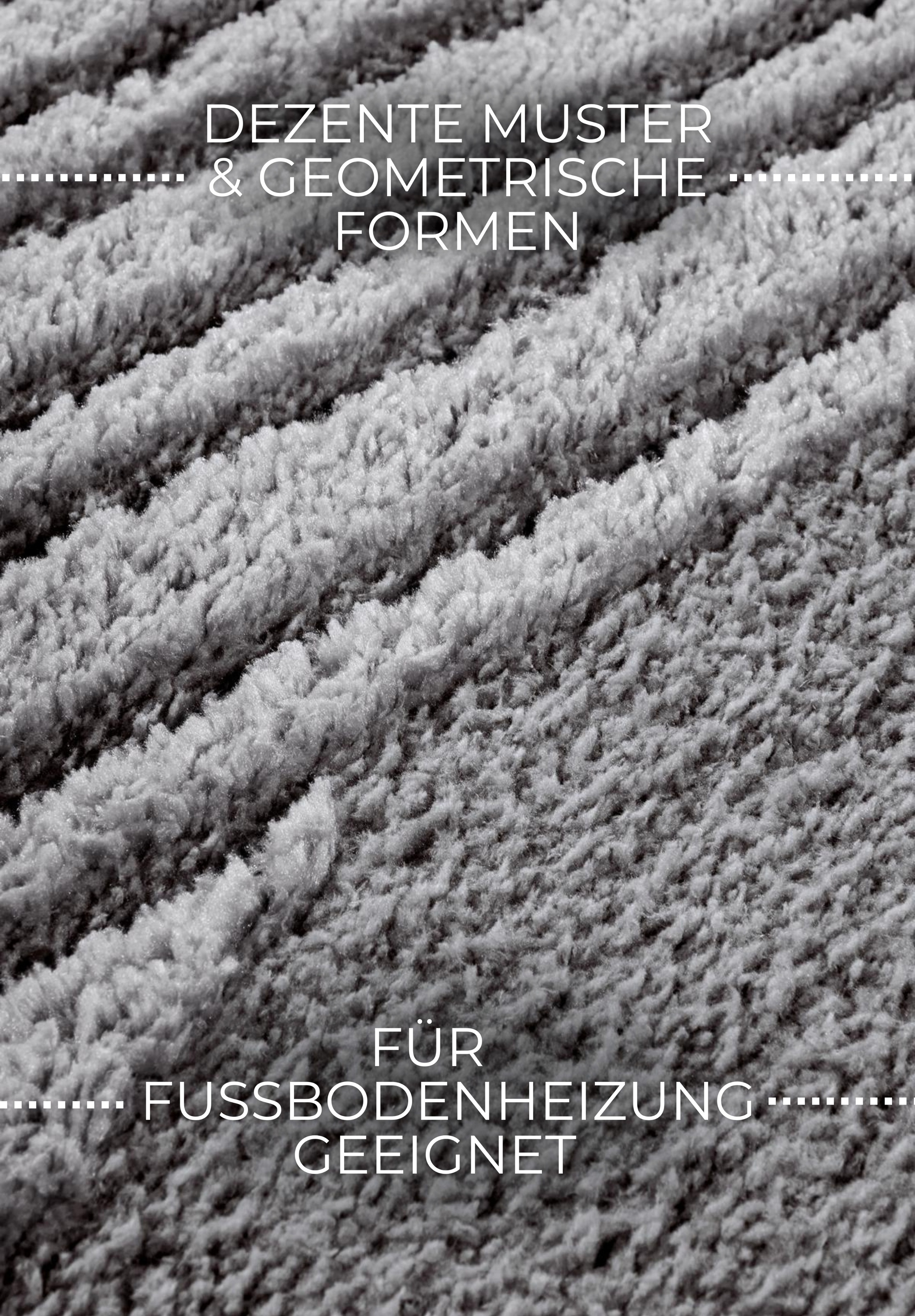 ELLE DECORATION Designteppich »Bartoux«, rechteckig, 18 mm Höhe, Hochflor, Shaggy, Läufer, weich, Langflor, modern, Hoch Tief Effekt