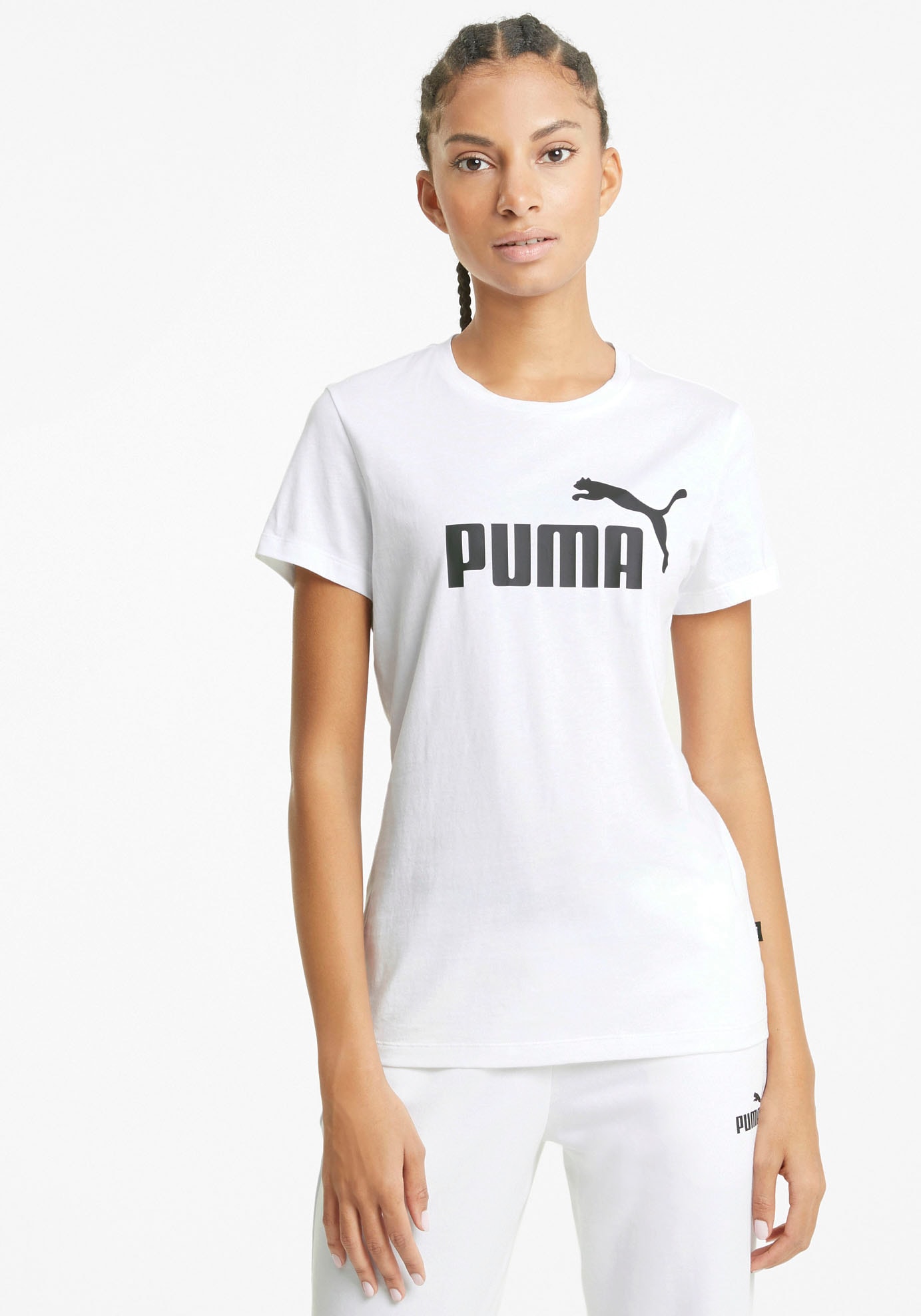 PUMA T-Shirt "Große Größen", Logo auf der Brust günstig online kaufen