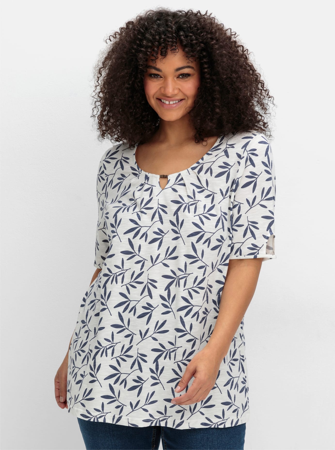 Sheego T-Shirt "T-Shirt" 1 Stk. günstig online kaufen