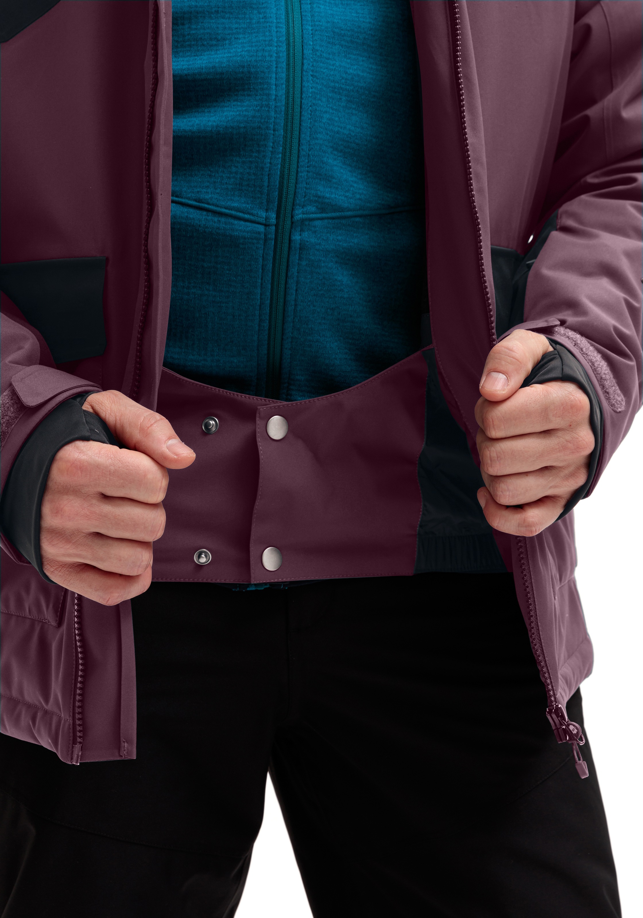 Maier Sports Skijacke »Ovindoli M« Herren Winterjacke wattiert u. wasserdicht