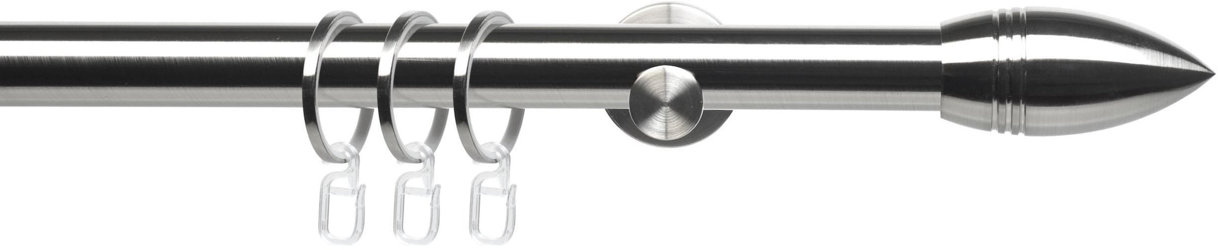 Liedeco Gardinenstange "CELBULLE01SG1L" Ø 25 mm 1 läufig-läufig Fixmaß 1-lä günstig online kaufen