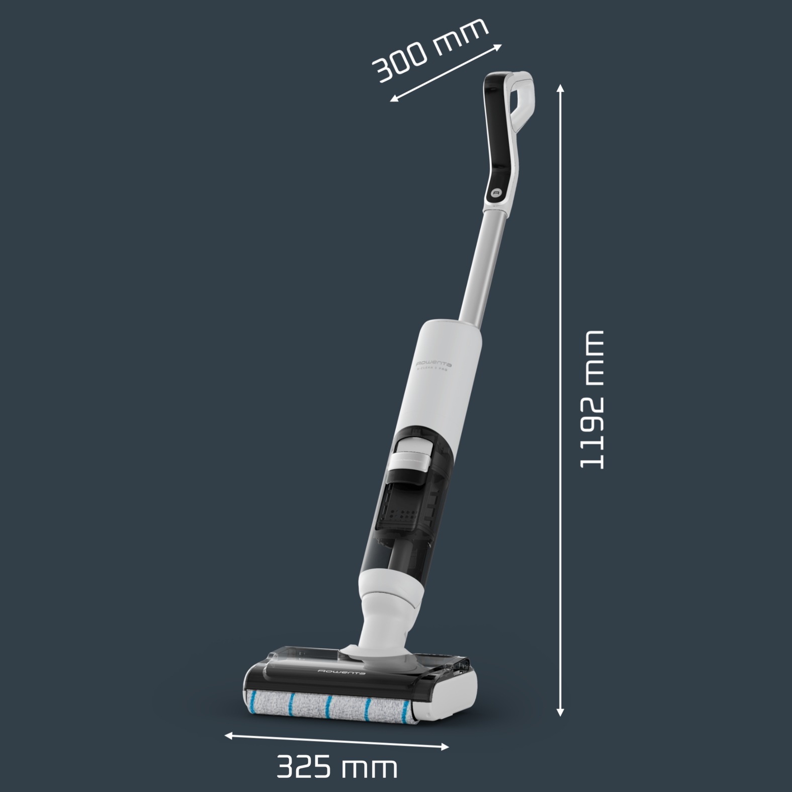 Rowenta Nass-Trocken-Akkusauger »X-Clean 5 Pro« 250 W, beutellos, selbstreinigend und -trocknend, AUTO-Erkennungsmodus