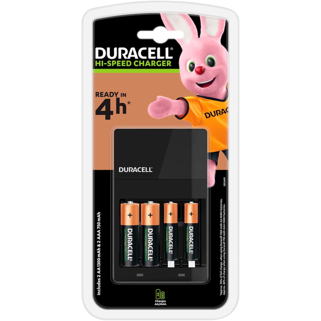 Duracell Batterie-Ladegerät »Hi-Speed Charger«