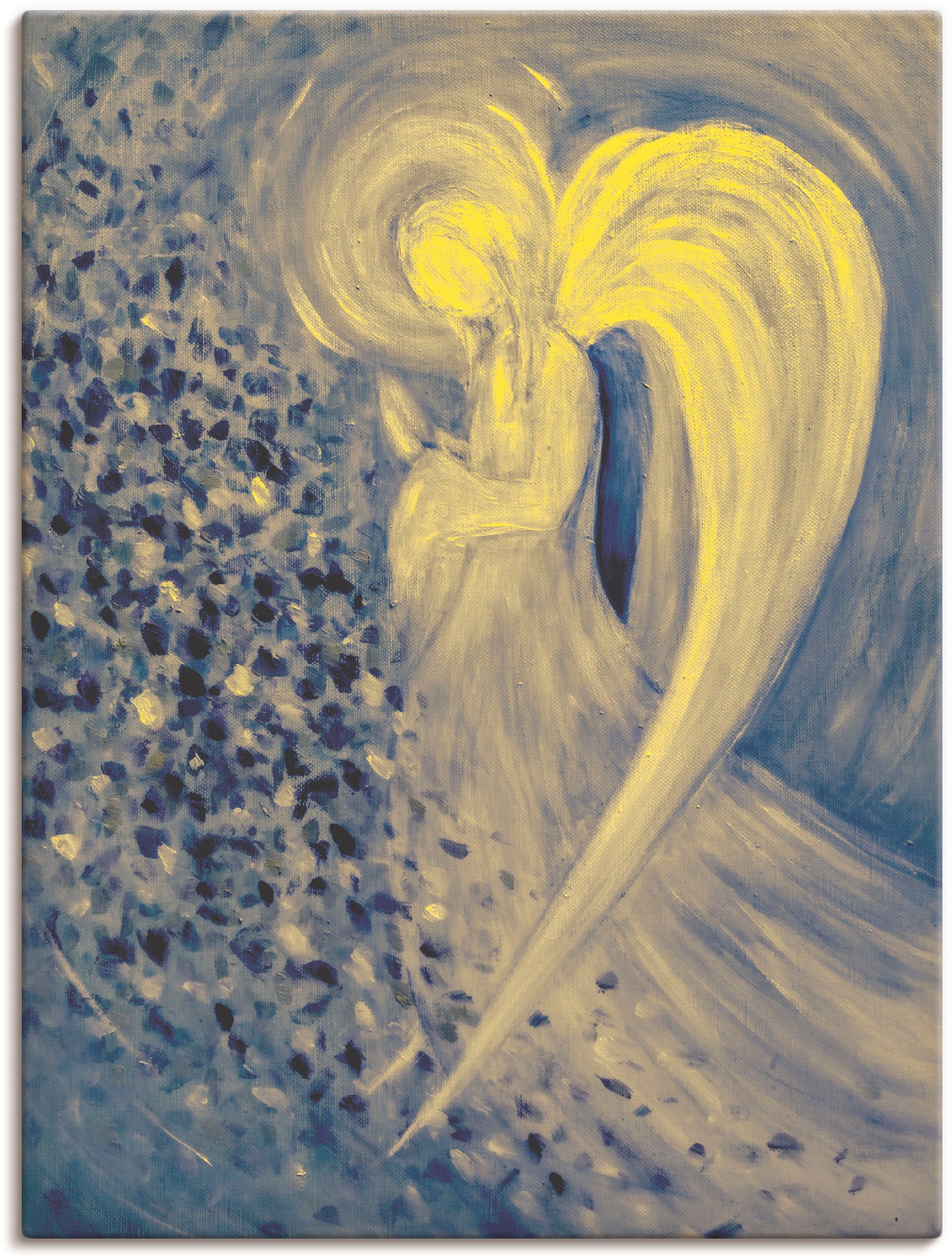 Artland Wandbild "Engel der Nacht", Religion, (1 St.), als Leinwandbild, Poster, Wandaufkleber in verschied. Größen