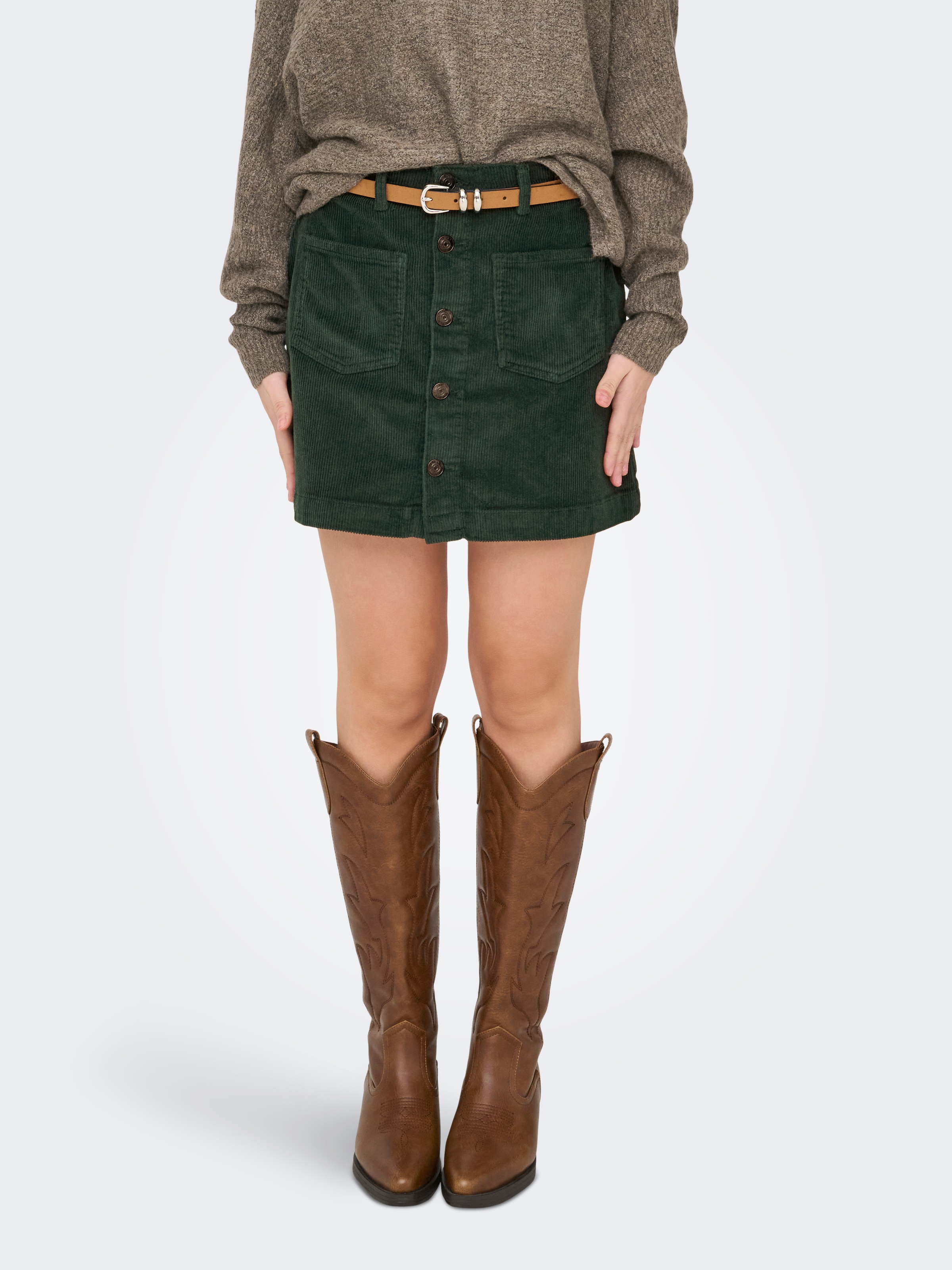 ONLY Minirock "ONLAMAZING HW CORD SKIRT" günstig online kaufen