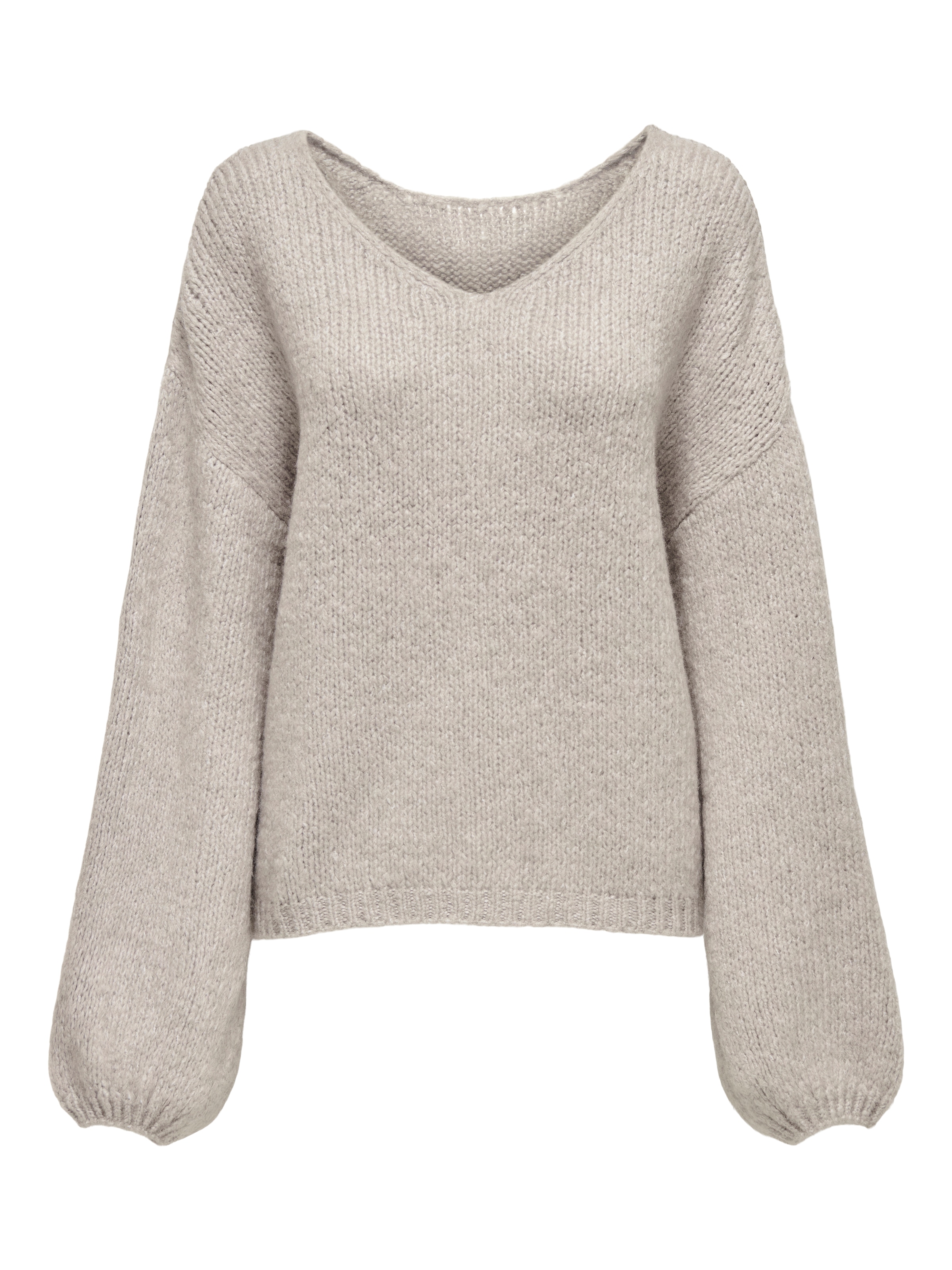 JDY V-Ausschnitt-Pullover »JDYDINEA L/S REVERSIBLE PULLOV. KNT NOOS«, der V-Ausschnitt kann vorn und hinten getragen werden