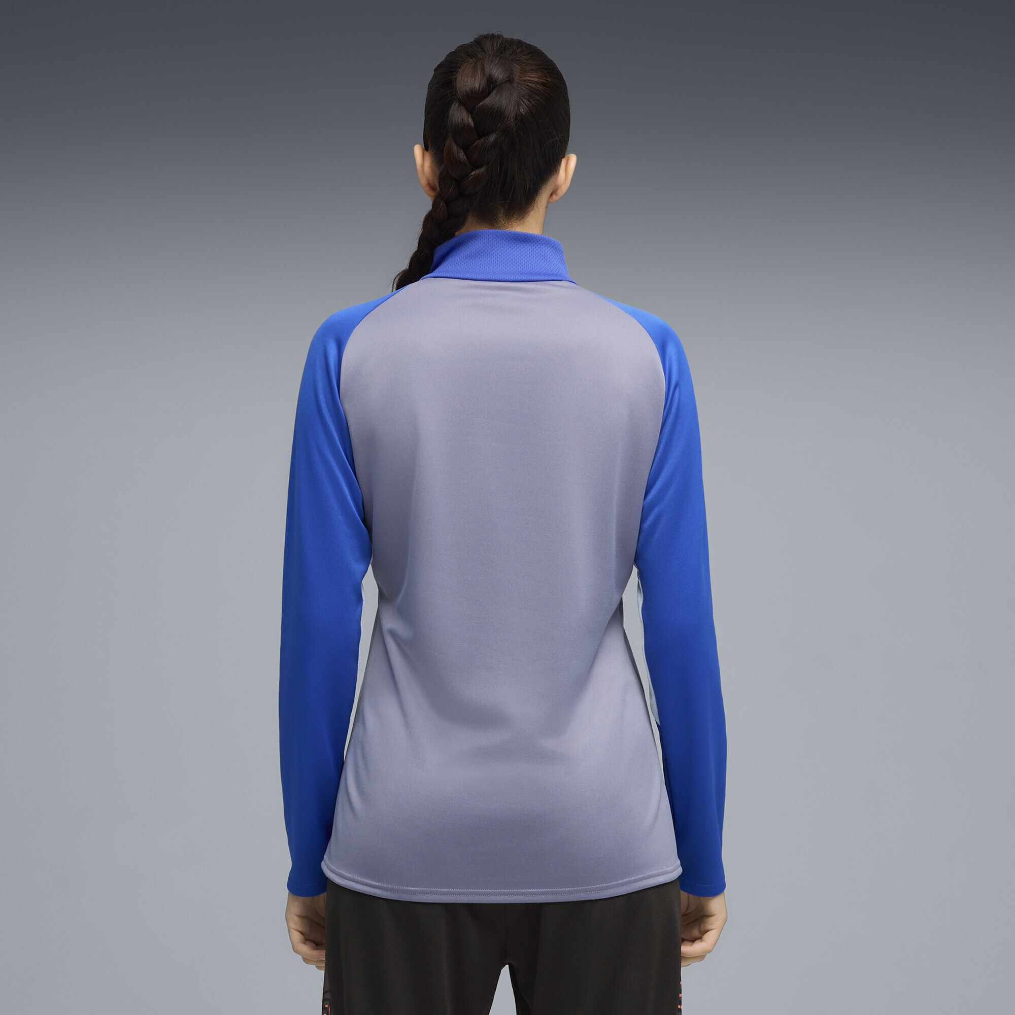 PUMA Trainingsjacke »IndividualBLAZE Fußballtop mit viertellangem Reißverschluss«