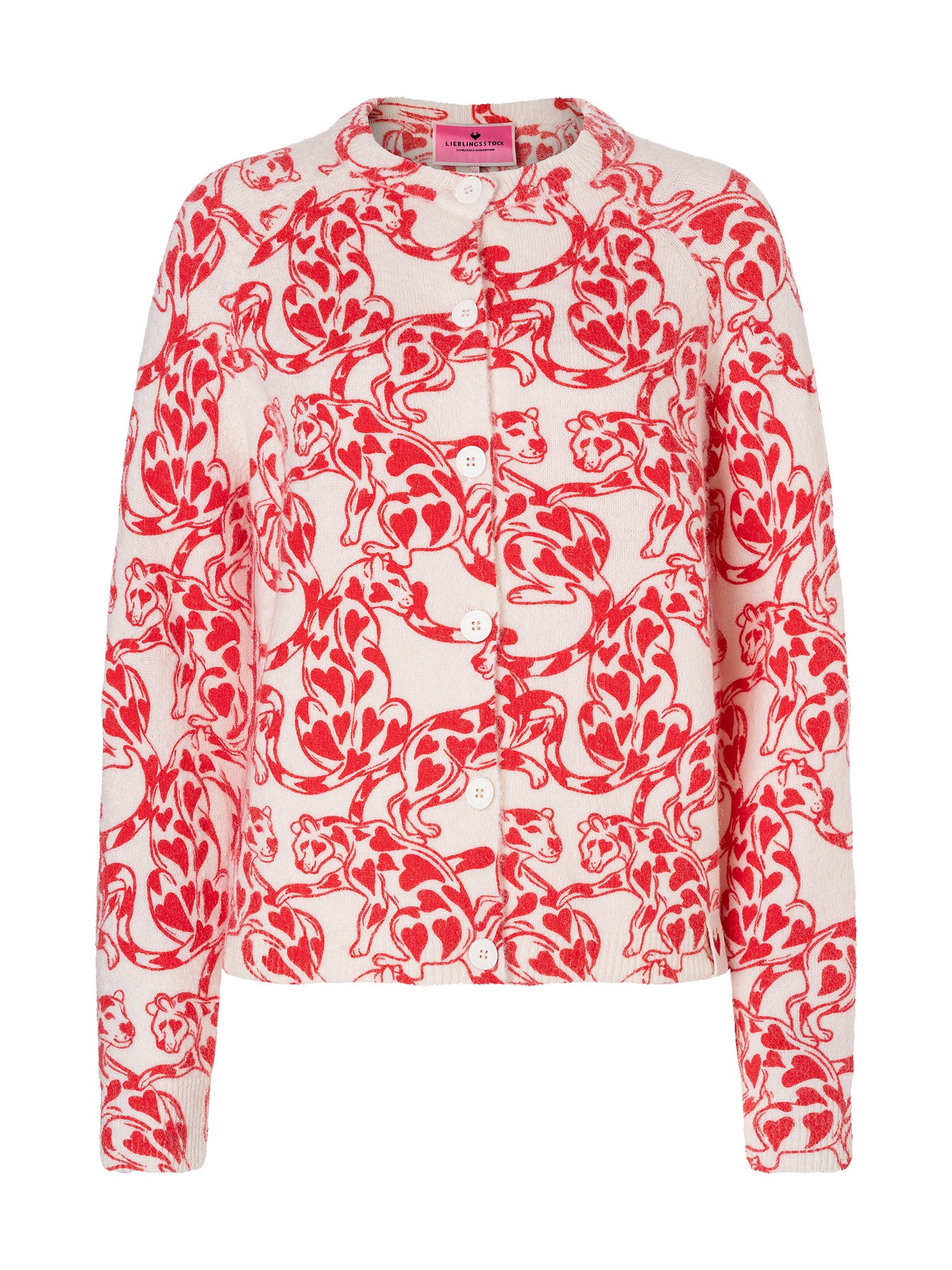 Lieblingsstück Strickjacke "AitanaL" mit Alpakawolle und Wolle günstig online kaufen