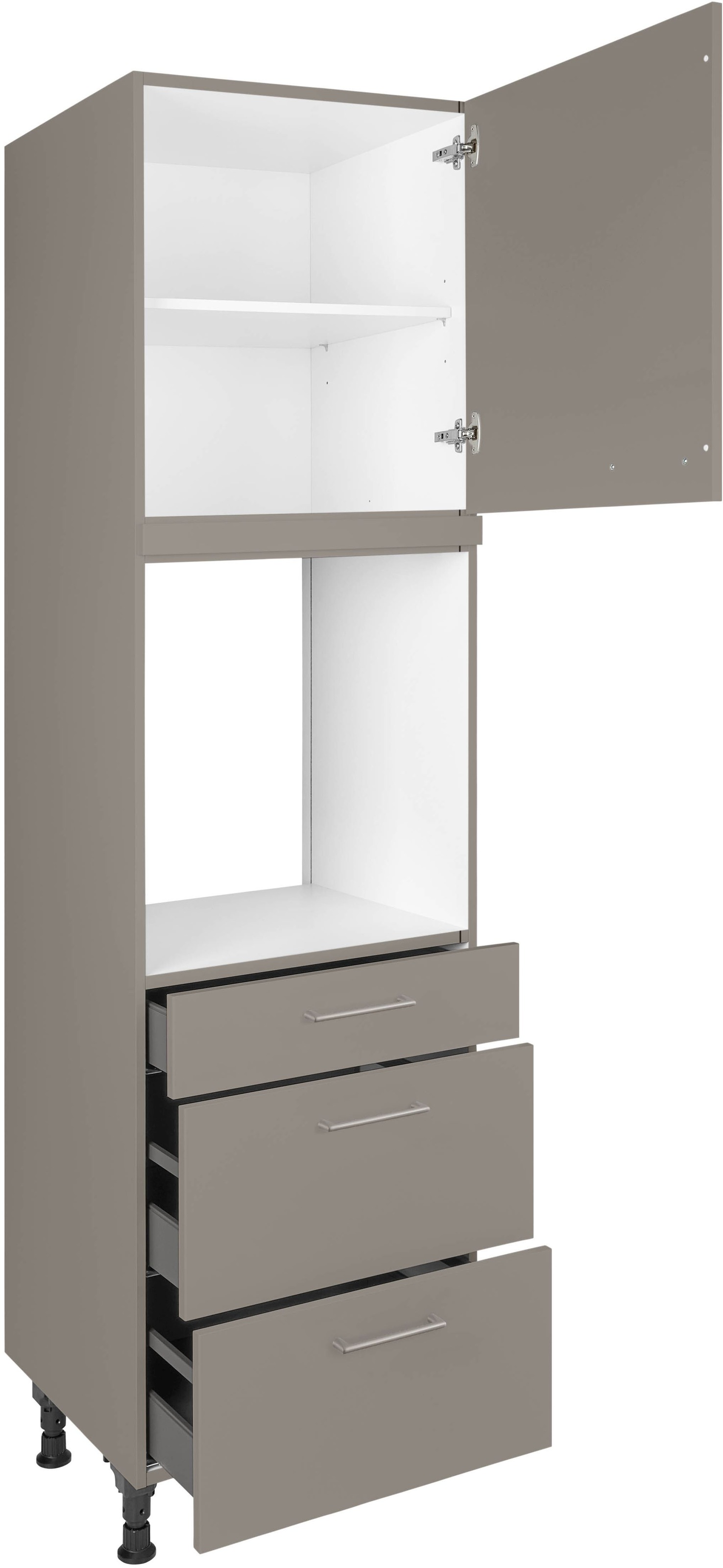 nobilia Backofenumbauschrank ""Laser", Ausrichtung wählbar, mit Schublade u günstig online kaufen