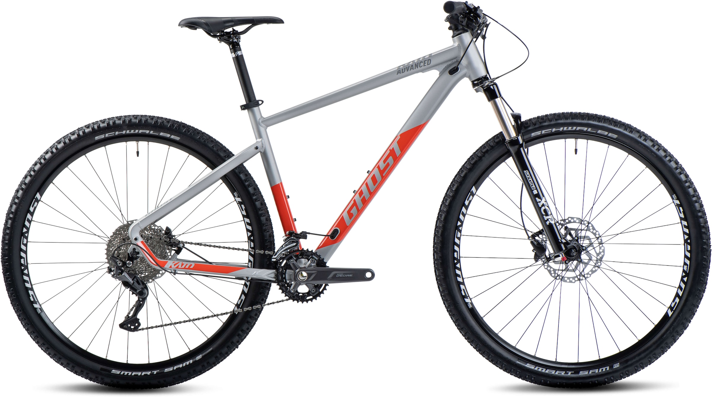 Ghost Mountainbike "Kato Advanced 27.5 AL", 10 Gang, microSHIFT, Adventix Schaltwerk, Kettenschaltung, für Damen und Her