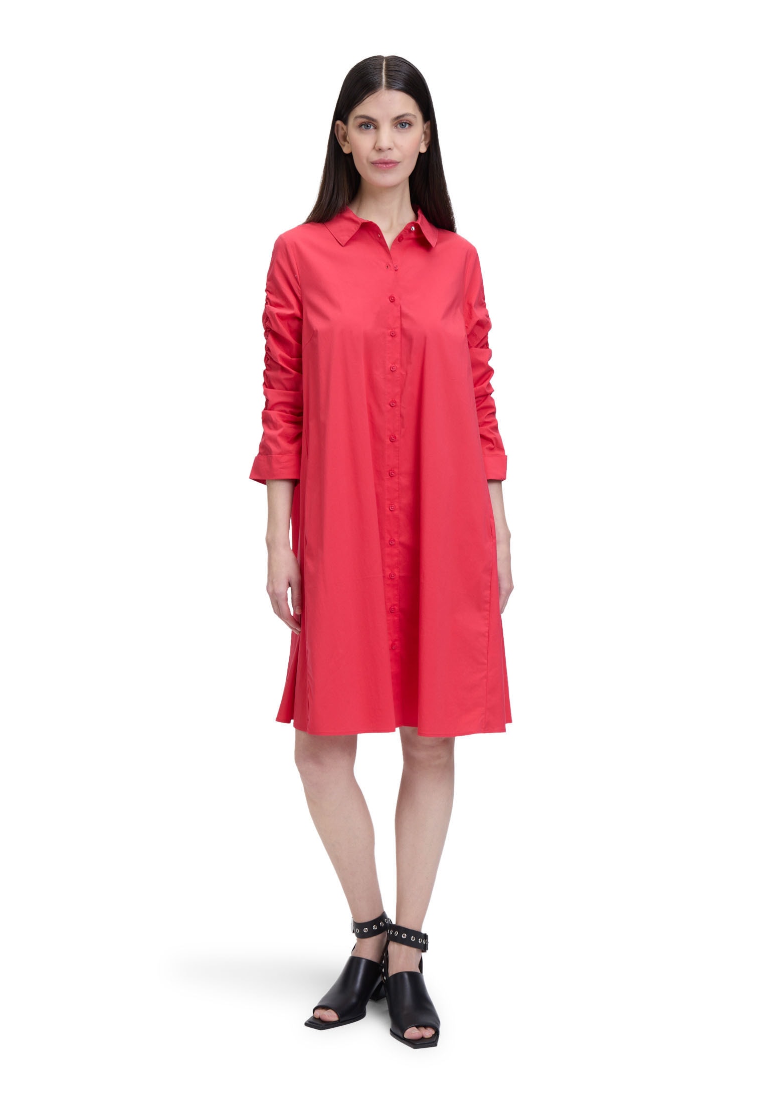 Cartoon Blusenkleid »Cartoon Blusenkleid mit Taschen«, Form