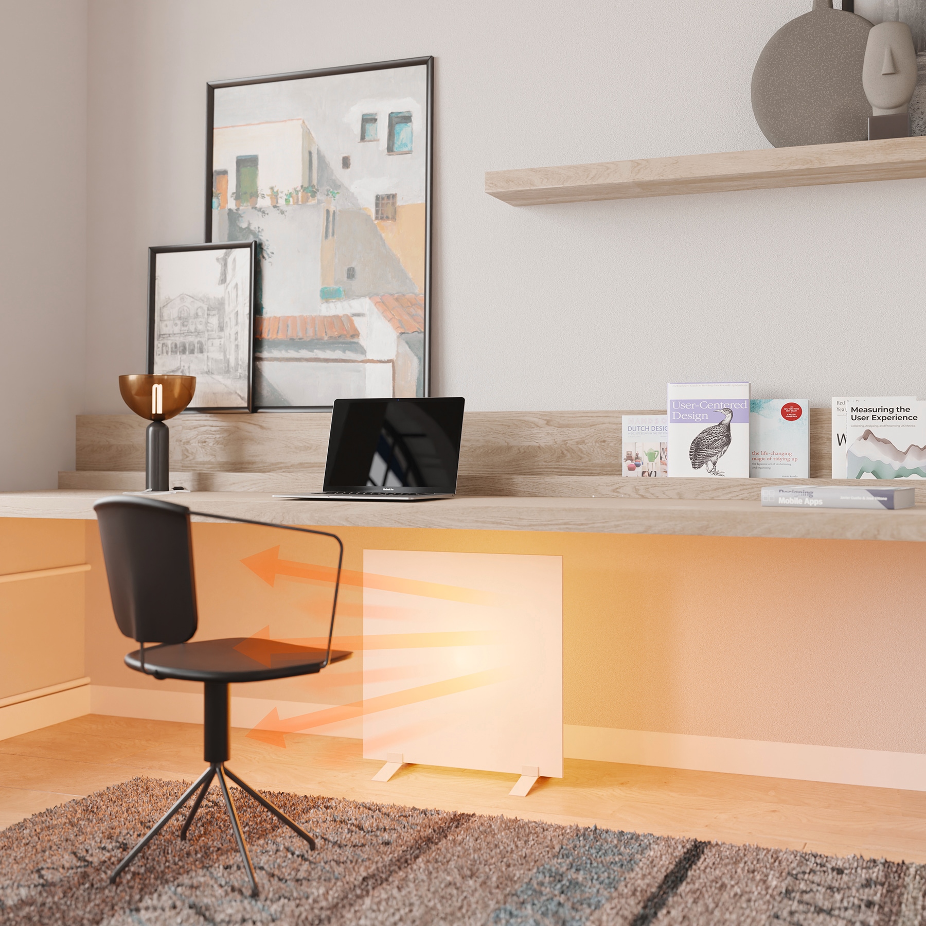 Hombli Smart-Home-Zubehör »Smartes Infrarot Heizpanel 350W«
