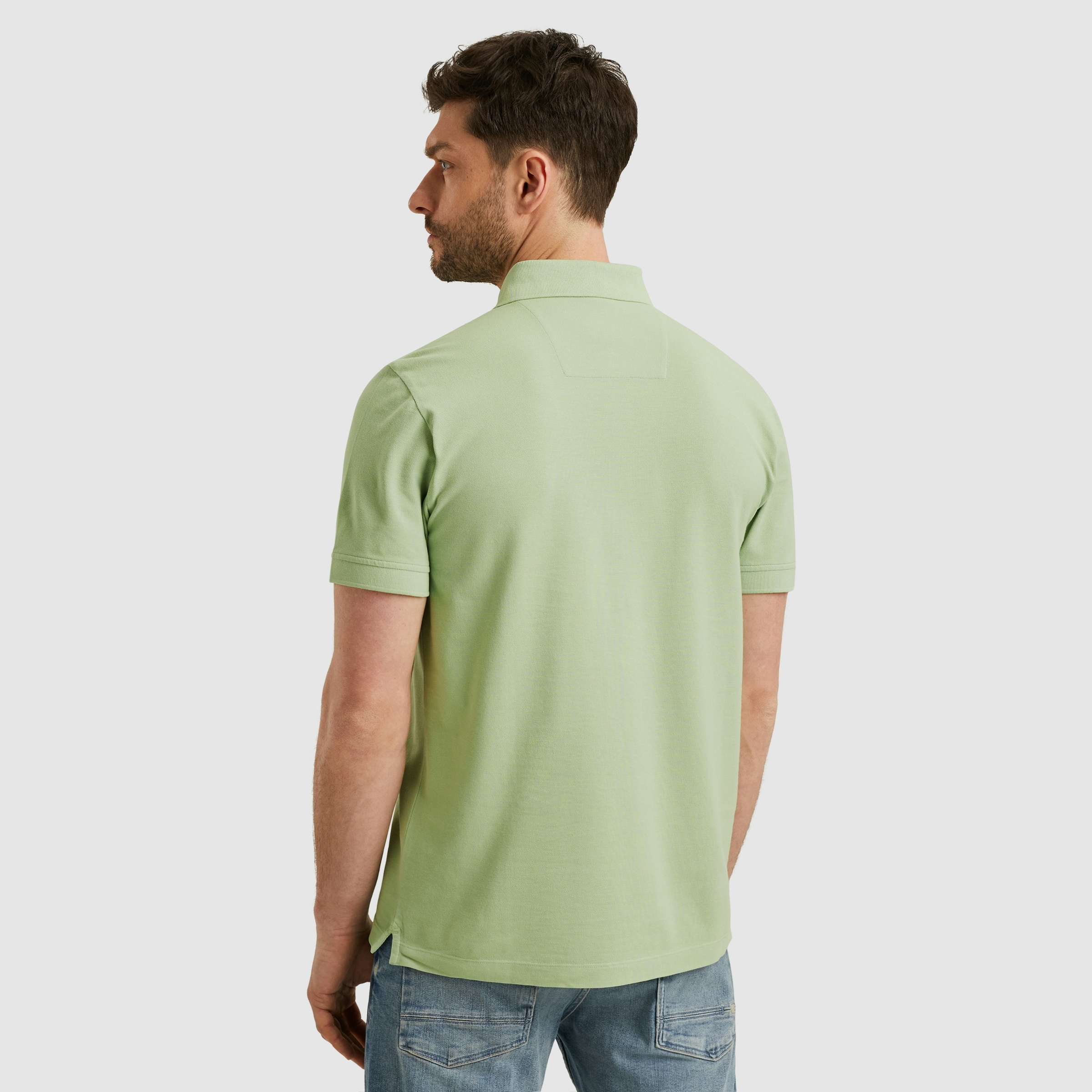 PME LEGEND Poloshirt »Short sleeve polo pique garment dye«, mit Logo Stickerei