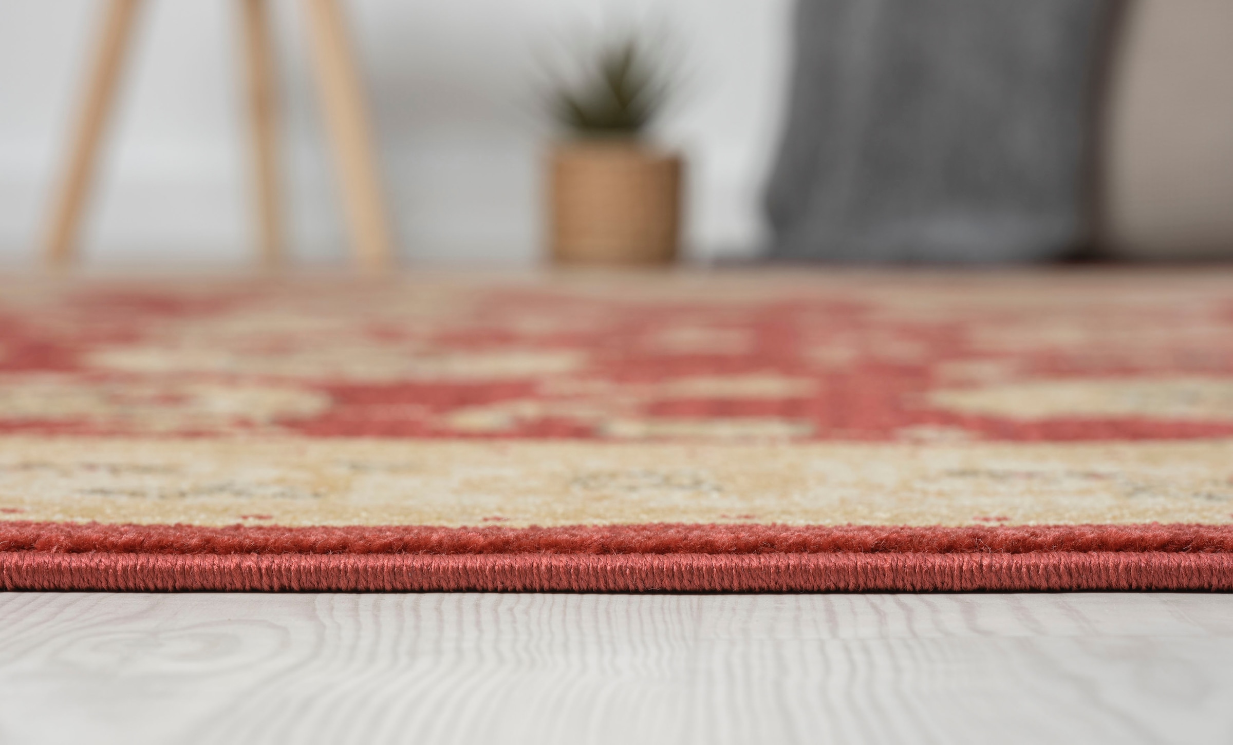Myflair Möbel & Accessoires Teppich »Maryam 3«, rechteckig, 7,5 mm Höhe, Kurzflor, Orient Optik, edler Glanz, besonders weich durch Microfaser