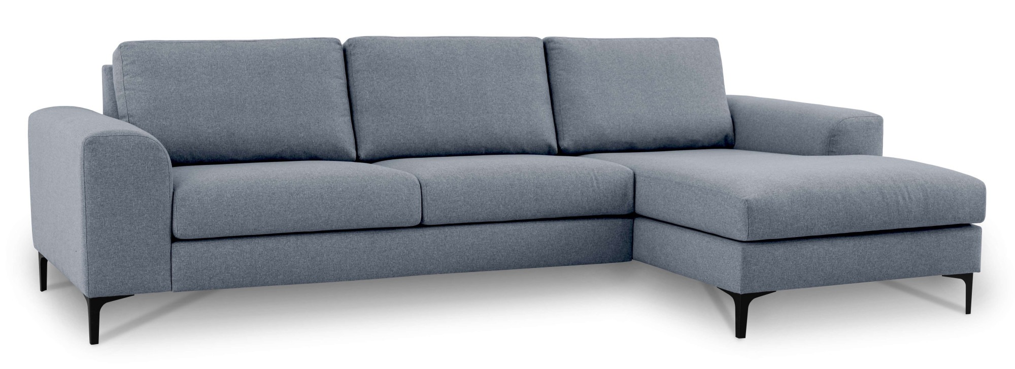 INOSIGN Ecksofa »Henry«, mit Metallbeinen, in modernem Design